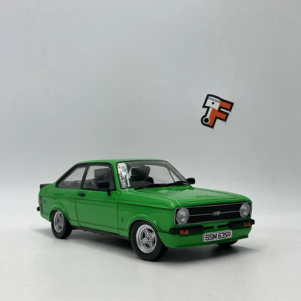 Miniature Ford Escort MK2 RS Mexico Green 1976 au 1/18 vendue en Suisse