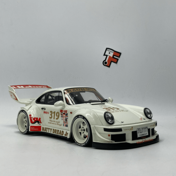 Miniature Porsche 911 964 RWB Natty Dread Jr. White 2024 GT Spirit 1/18 vendue en Suisse