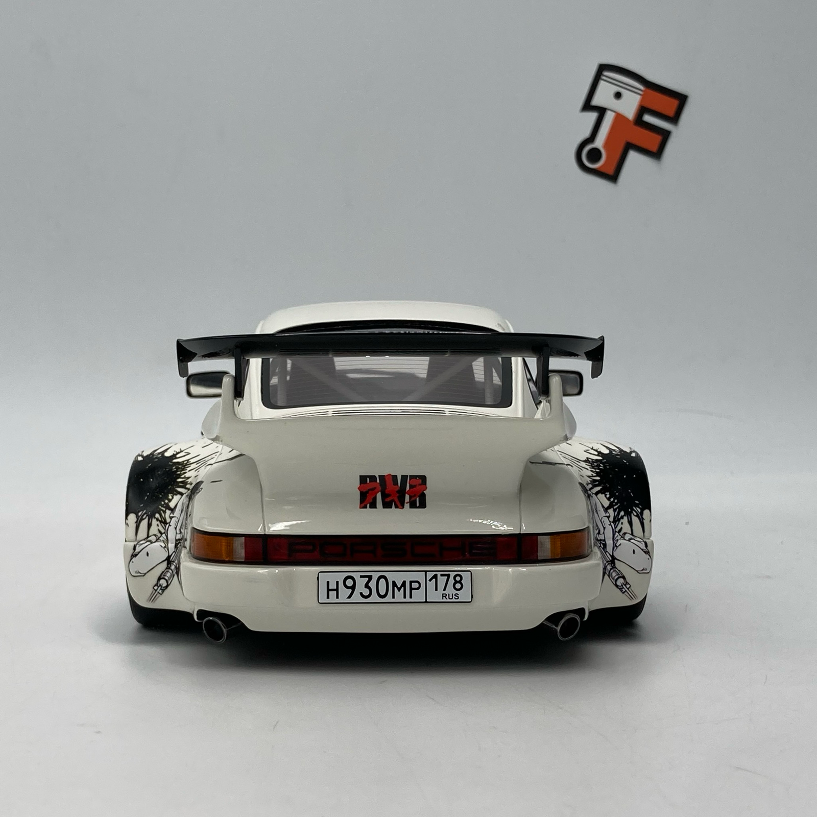 Porsche 911 RWB Akira Type 2024 White – Image 6