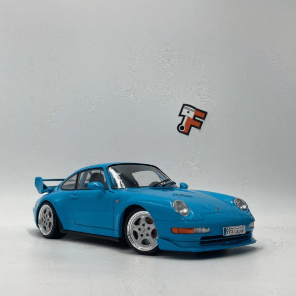 Miniature Porsche 911 993 ClubSport 1997 Riviera Blue Solido 1/18 vendue en Suisse