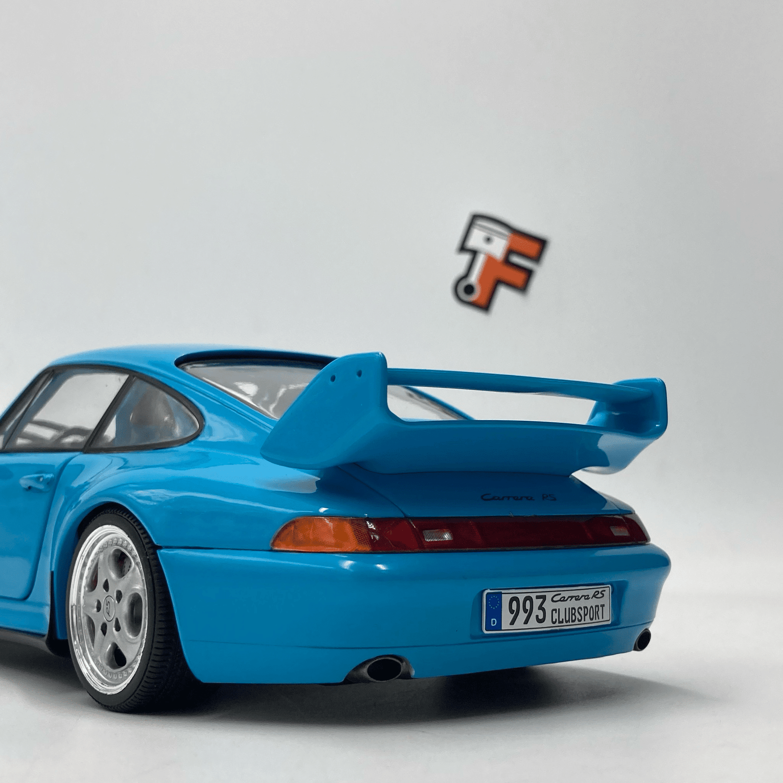Porsche 911 993 ClubSport Riviera Blue 1997 – Image 5