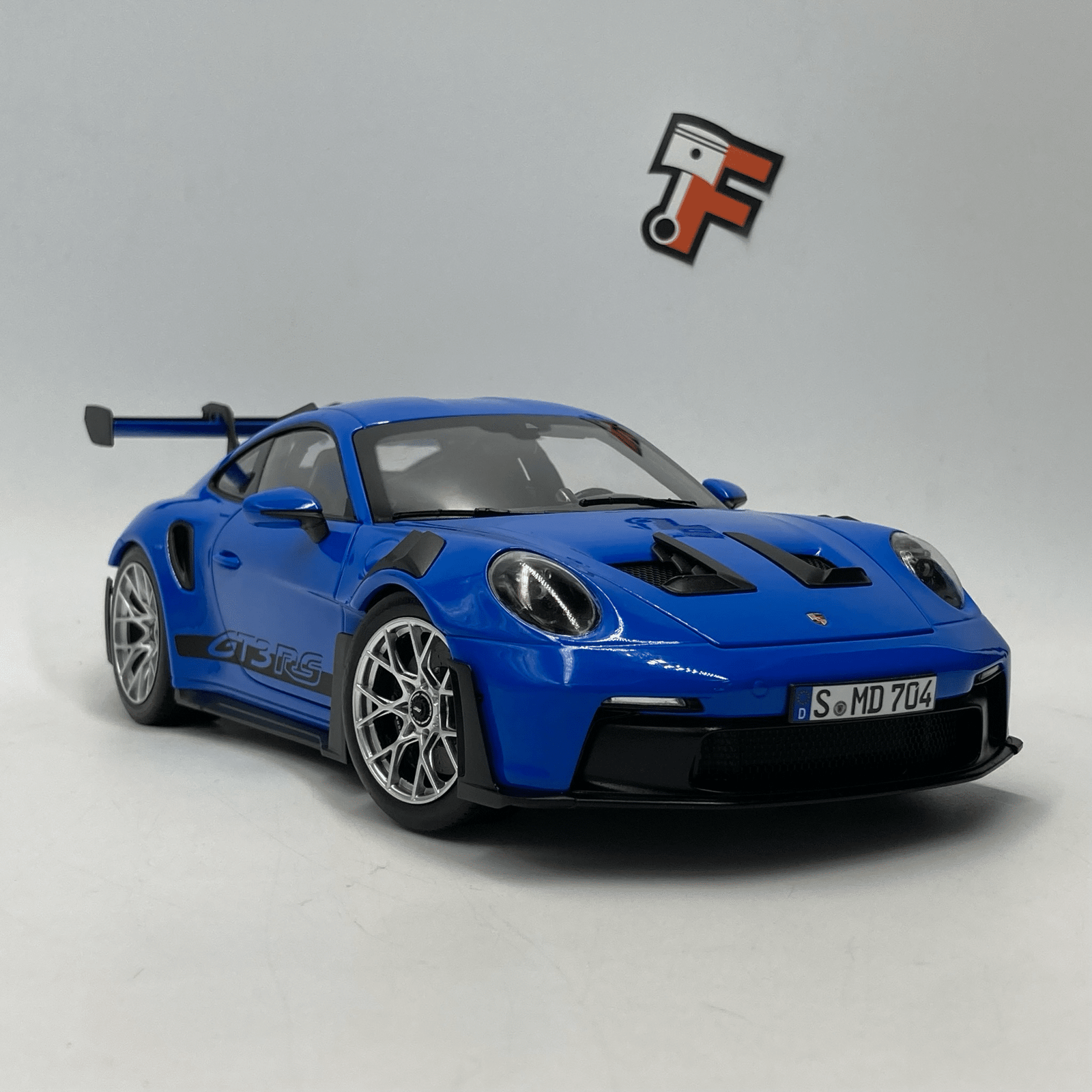 Miniature Porsche 911 GT3 RS 2022 Sharkblue vendue en Suisse