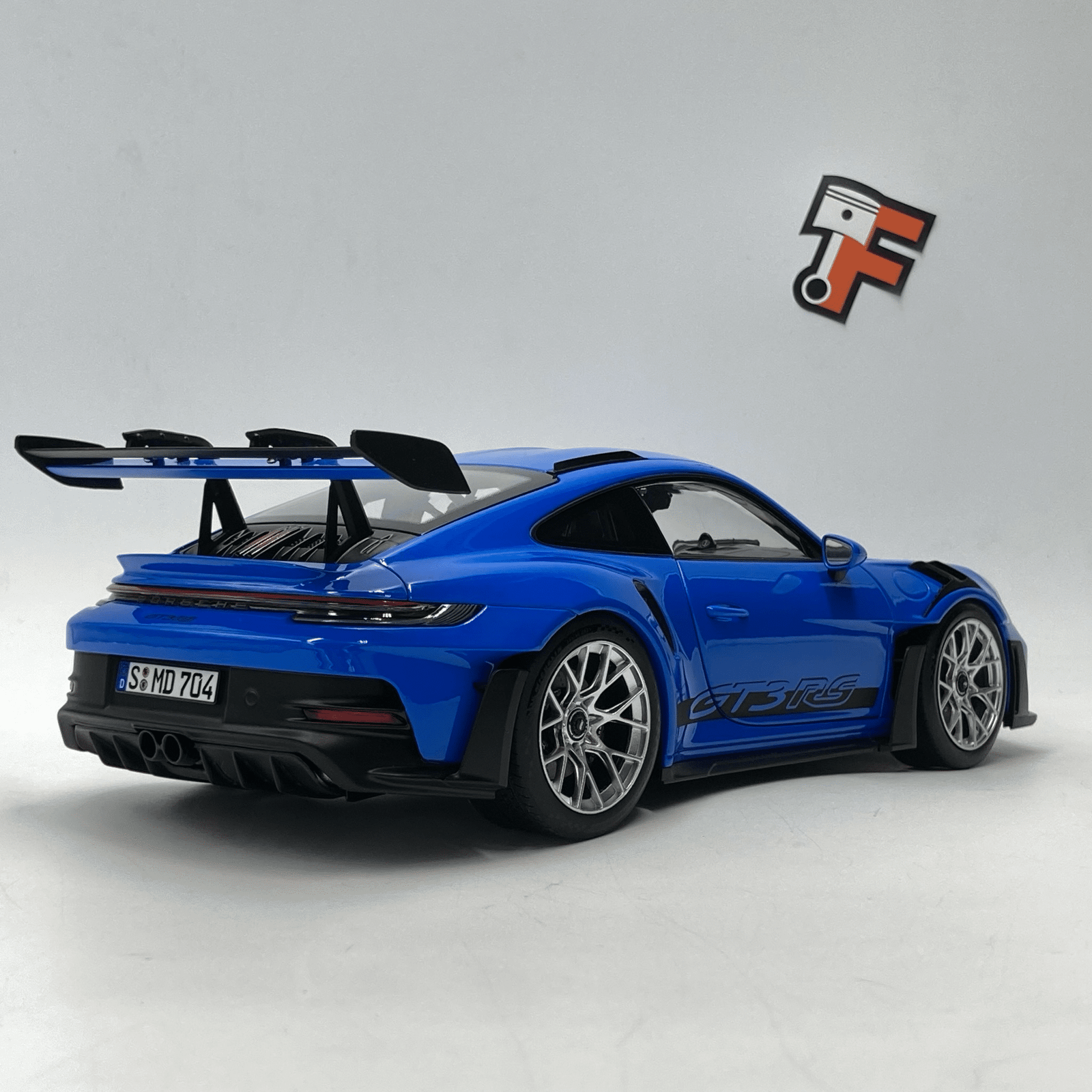 Miniature Porsche 911 GT3 RS 2022 Sharkblue vendue en Suisse