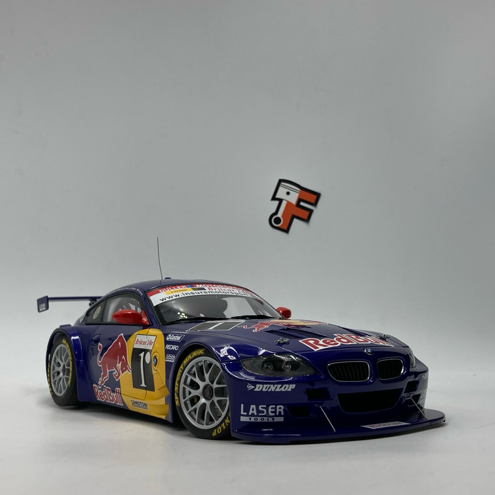 Miniature BMW Z4 M Coupé E86 GT3 Red Bull 24h Silverstone 2007 vendue en Suisse