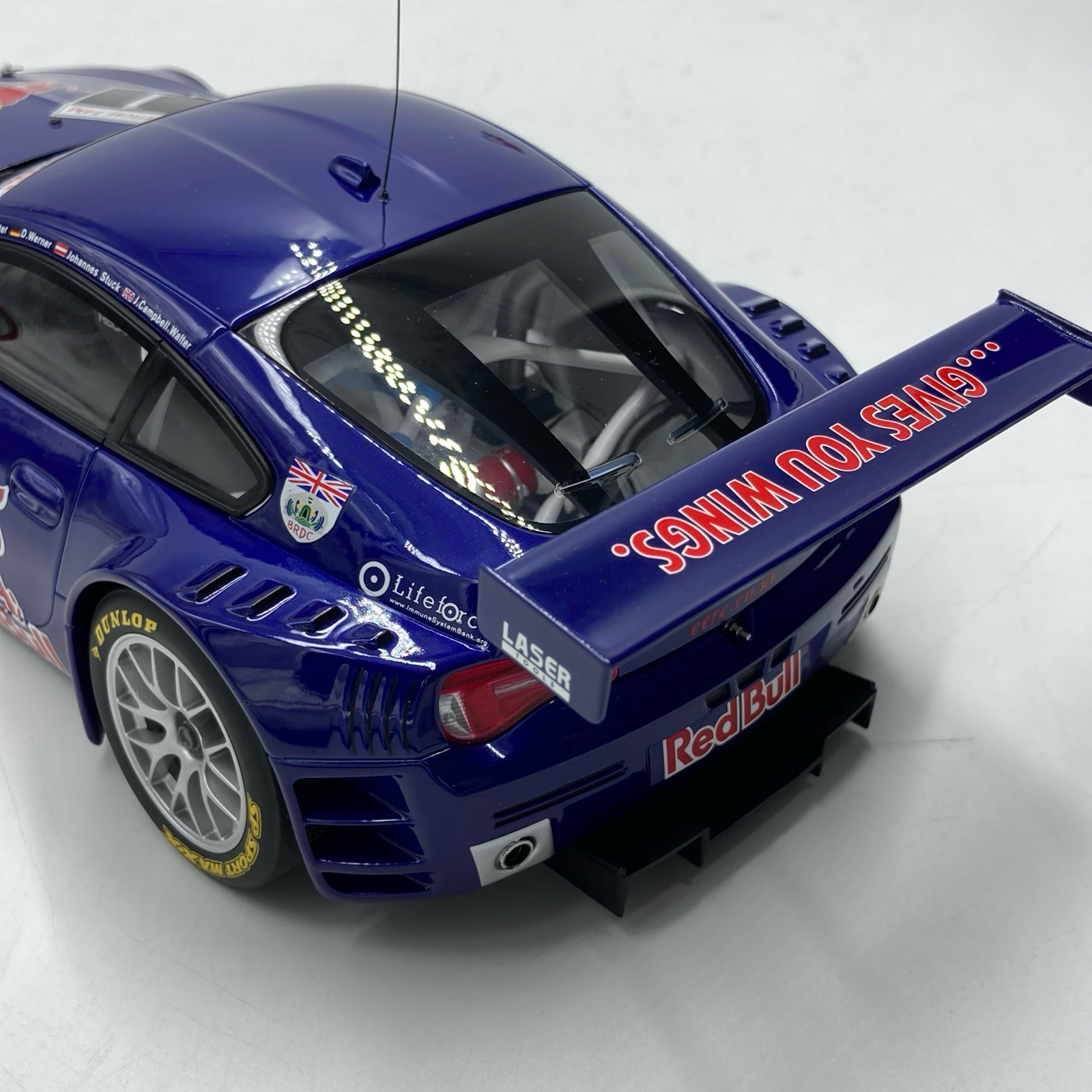 Miniature BMW Z4 M Coupe E86 GT3 Red Bull 24h Silverstone #1 2007 vendue en Suisse