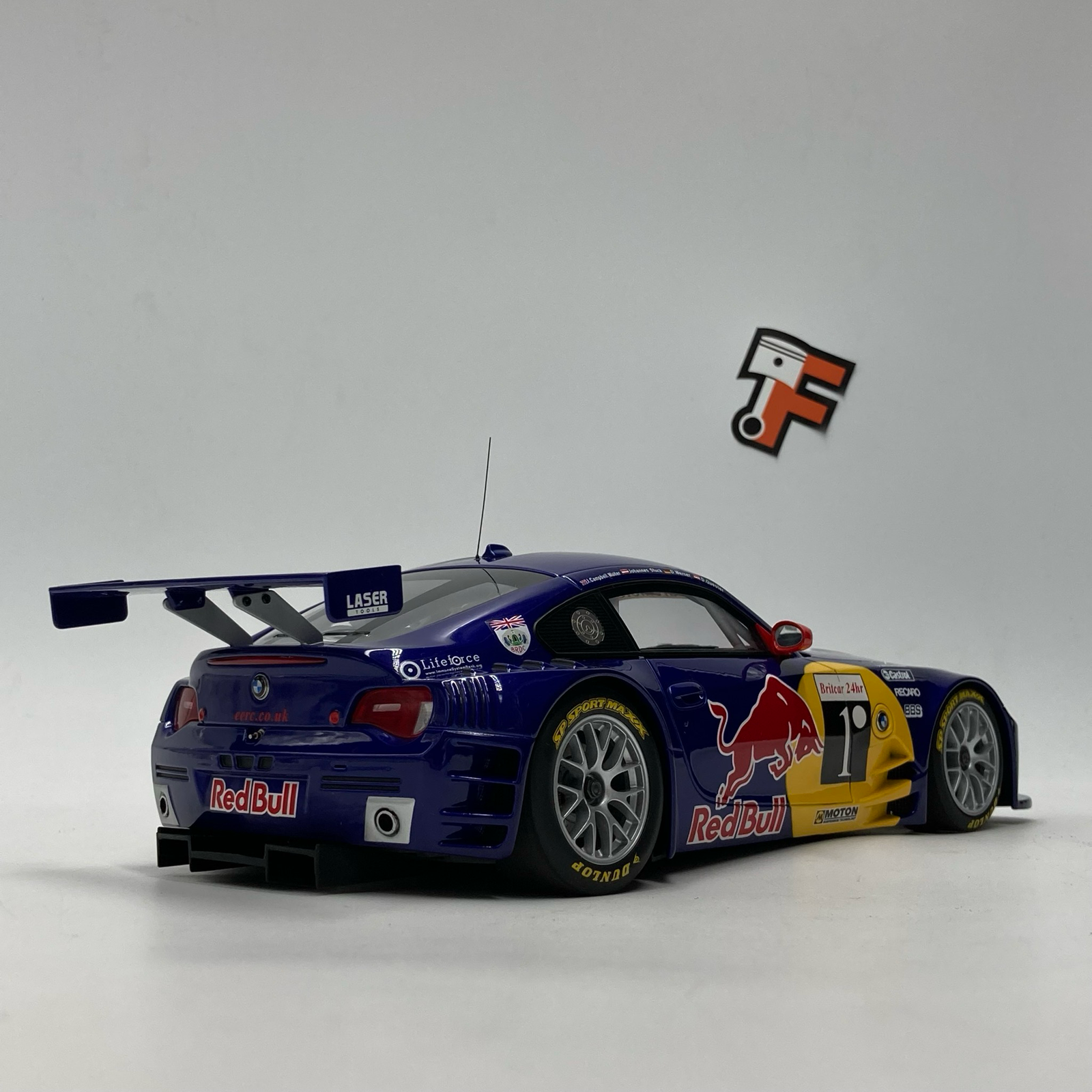Miniature BMW Z4 M Coupe E86 GT3 Red Bull 24h Silverstone #1 2007 vendue en Suisse