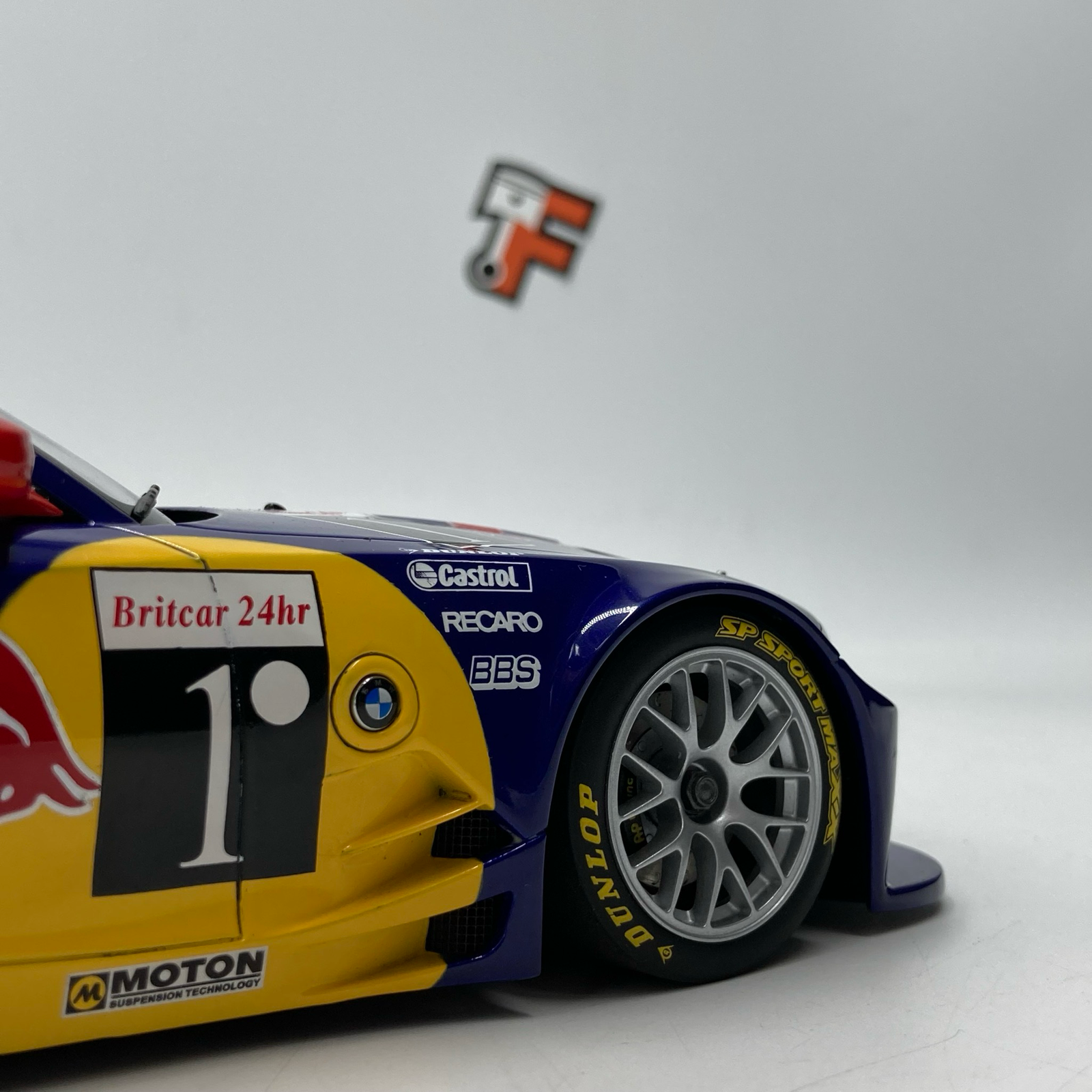 Miniature BMW Z4 M Coupe E86 GT3 Red Bull 24h Silverstone #1 2007 vendue en Suisse