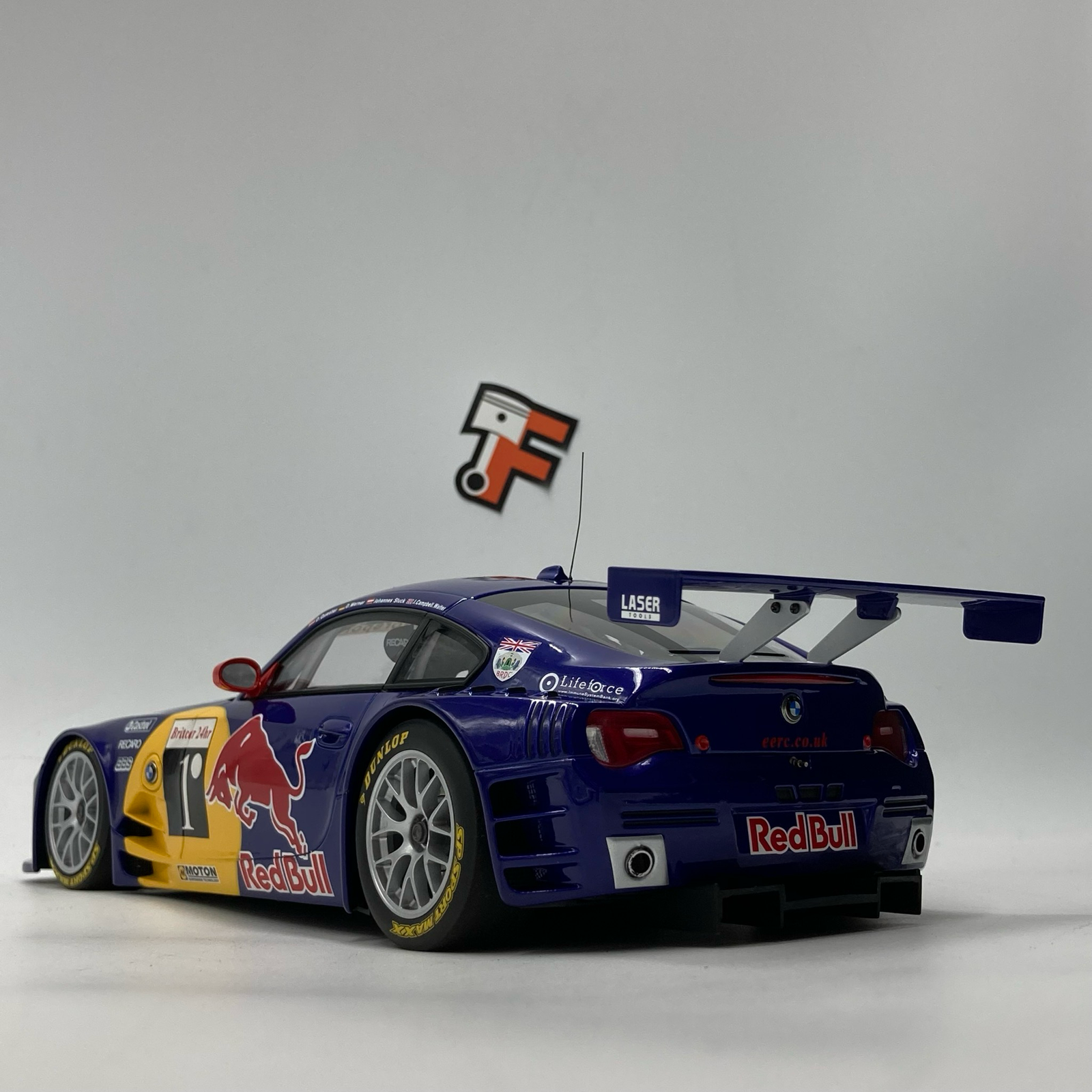Miniature BMW Z4 M Coupe E86 GT3 Red Bull 24h Silverstone #1 2007 vendue en Suisse