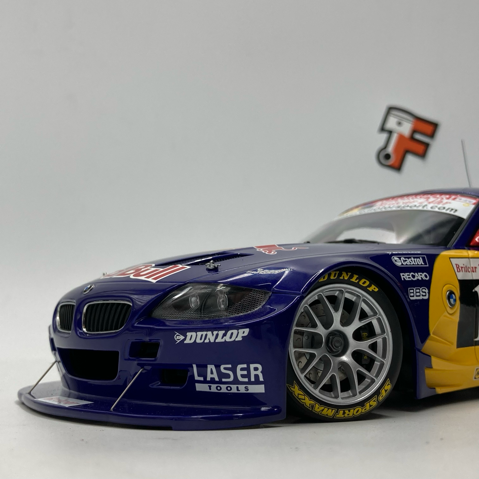 Miniature BMW Z4 M Coupe E86 GT3 Red Bull 24h Silverstone #1 2007 vendue en Suisse