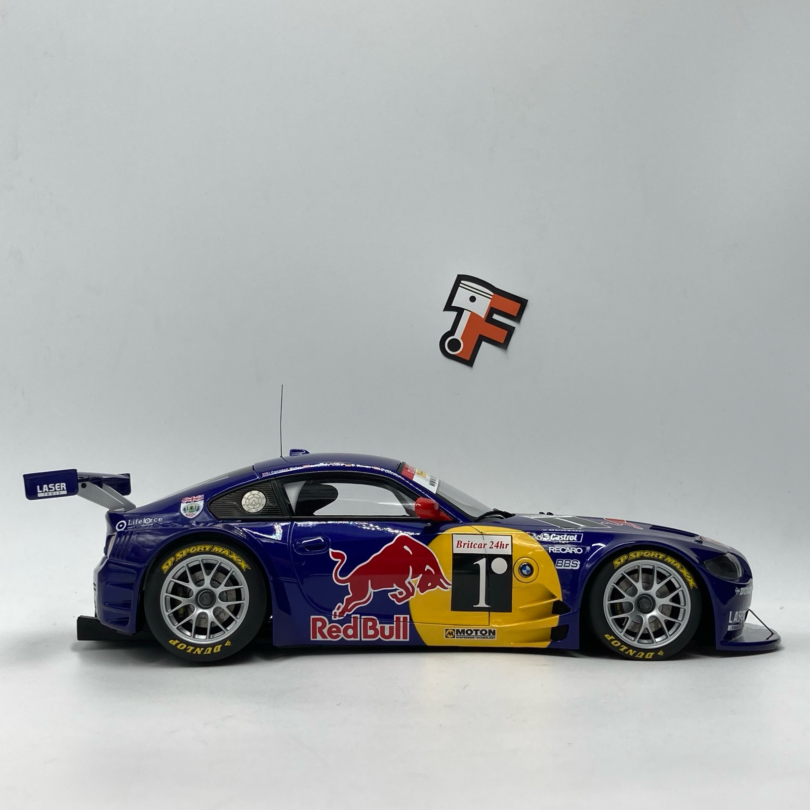 Miniature BMW Z4 M Coupe E86 GT3 Red Bull 24h Silverstone #1 2007 vendue en Suisse