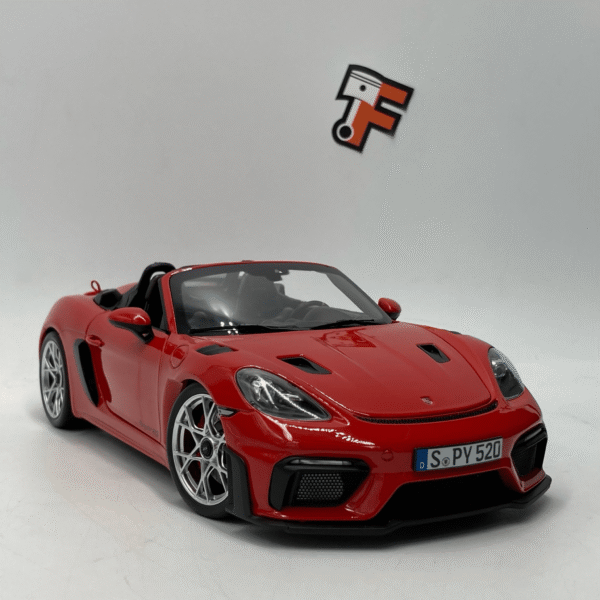 Miniature Porsche 718 Spyder RS 2023 Guards Red Norev 1/18 vendue en Suisse