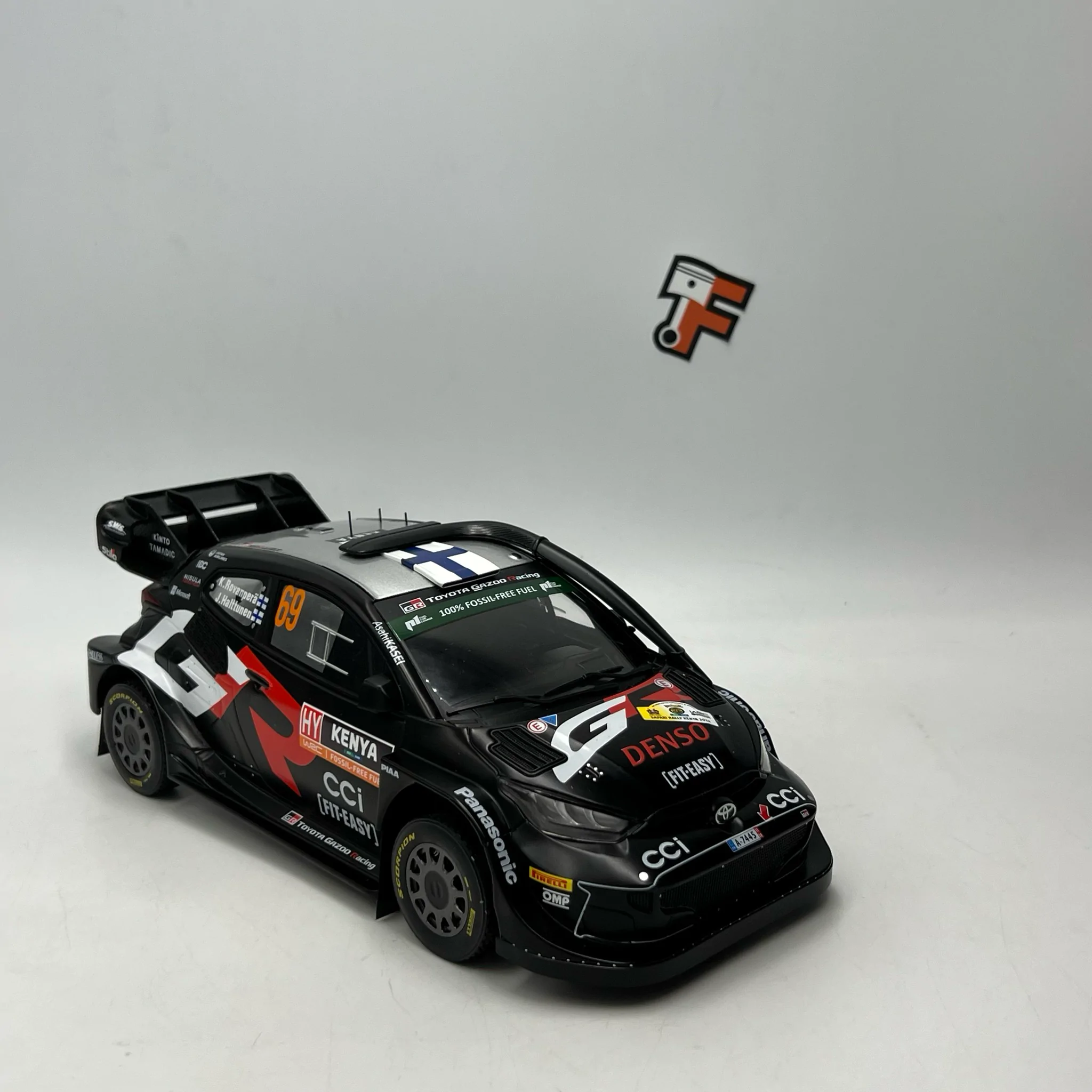 Toyota Yaris GR Rally1 Hybrid Gazoo Racing Team Safari Kenya #69 2024 – Image 8