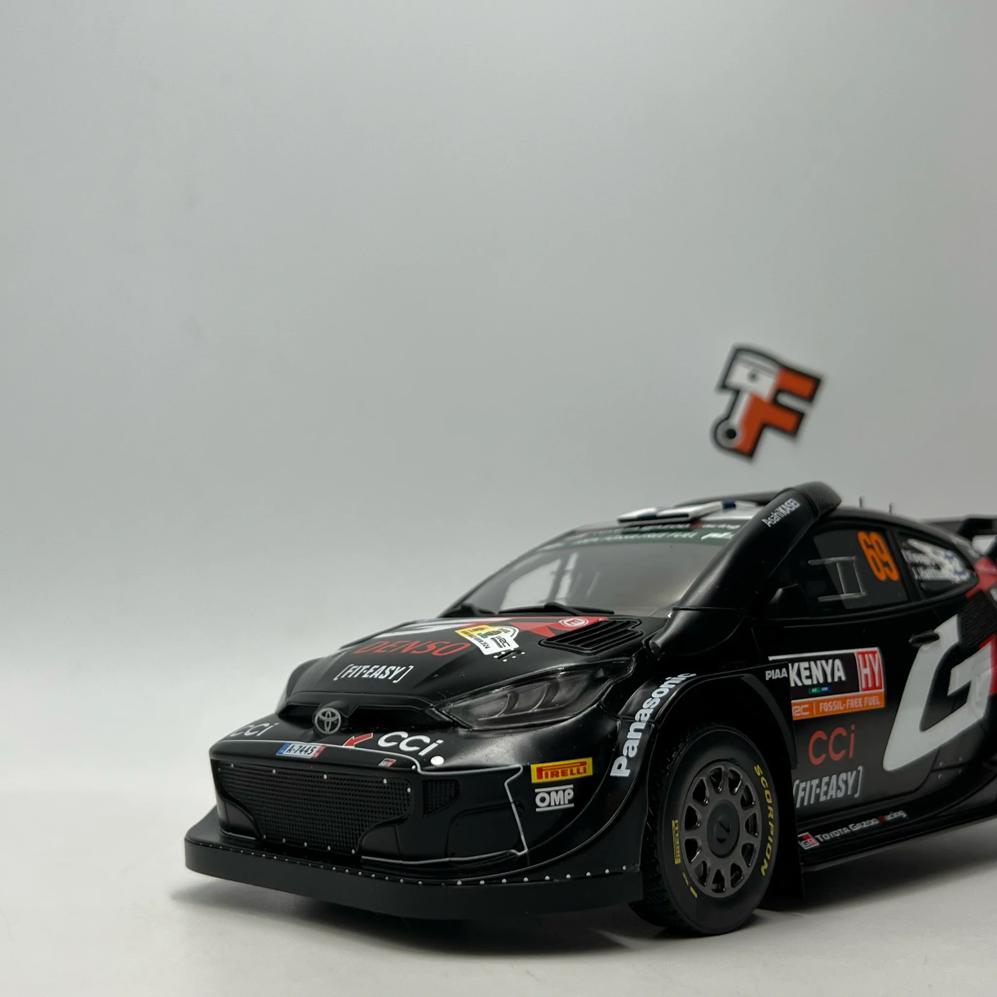 Toyota Yaris GR Rally1 Hybrid Gazoo Racing Team Safari Kenya #69 2024 – Image 4