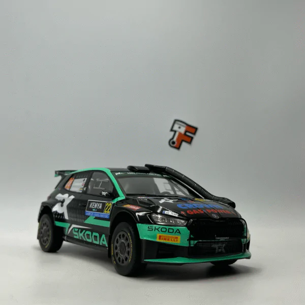 Skoda Fabia RS Rally2 Toksport WRT Safari Kenya #22 2024