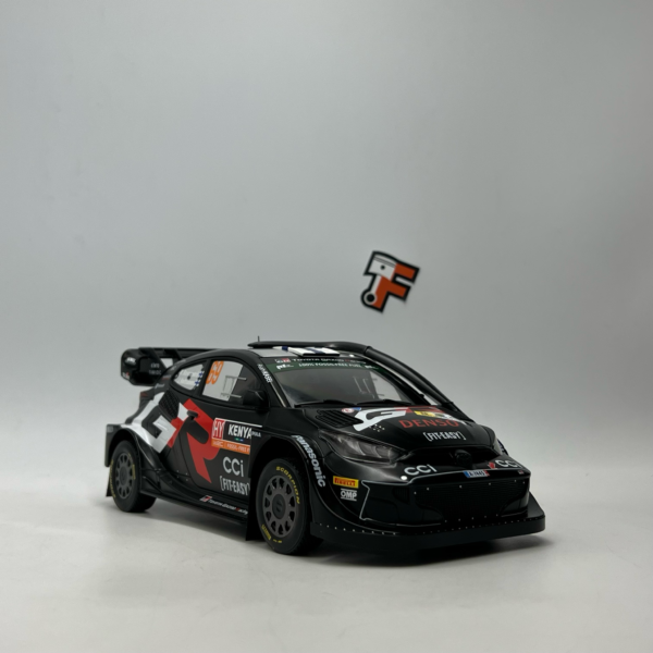 Miniature Toyota Yaris GR Rally1 Hybrid Safari Kenya 2024 #69 Rovanperä 1/18 vendue en Suisse