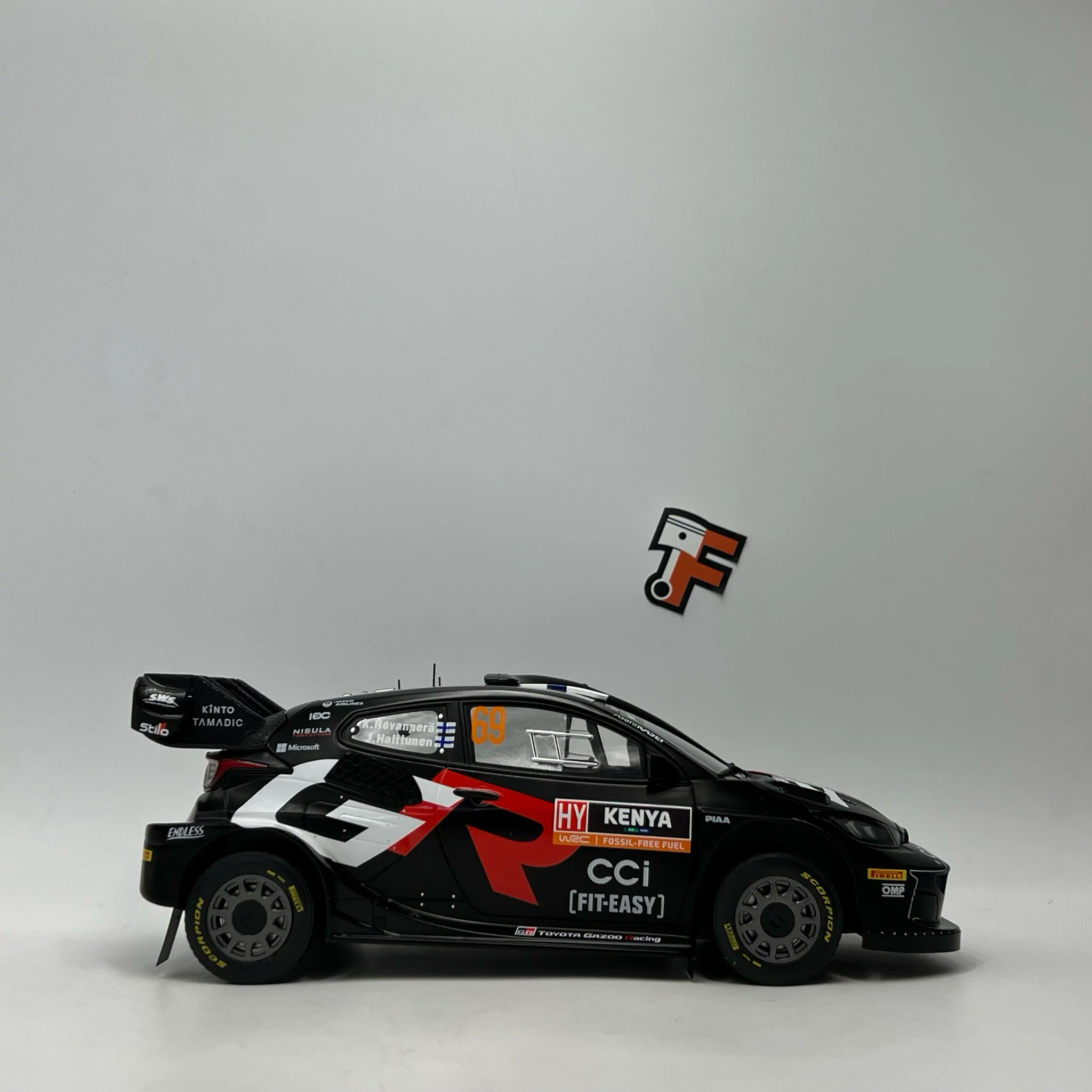 Toyota Yaris GR Rally1 Hybrid Gazoo Racing Team Safari Kenya #69 2024 – Image 2