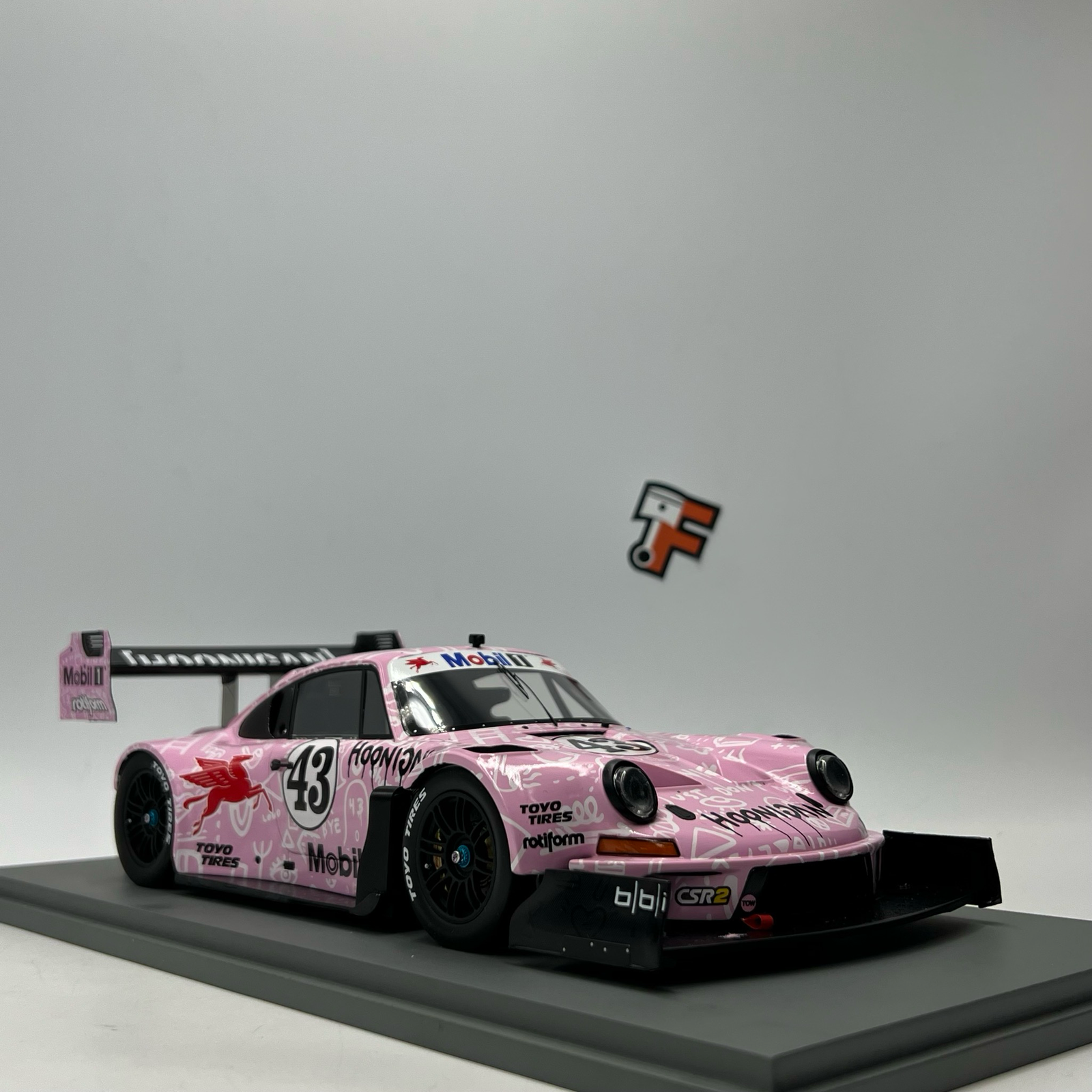 Miniature Hoonipigasus Porsche 911 Pikes Peak #43 Ken Block 2022 Spark 1/18 vendue en Suisse