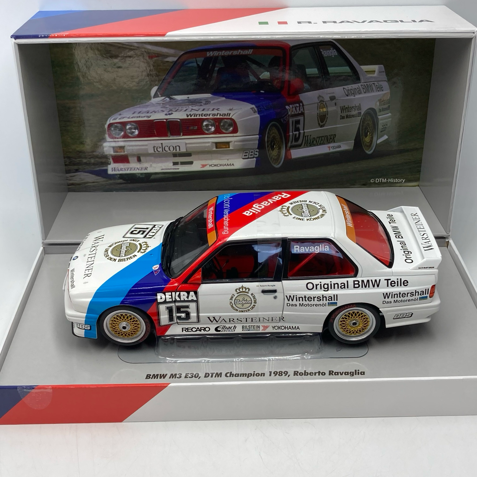 BMW M3 E30 DTM Motorsport #15 R. Ravaglia 1989 – Image 7