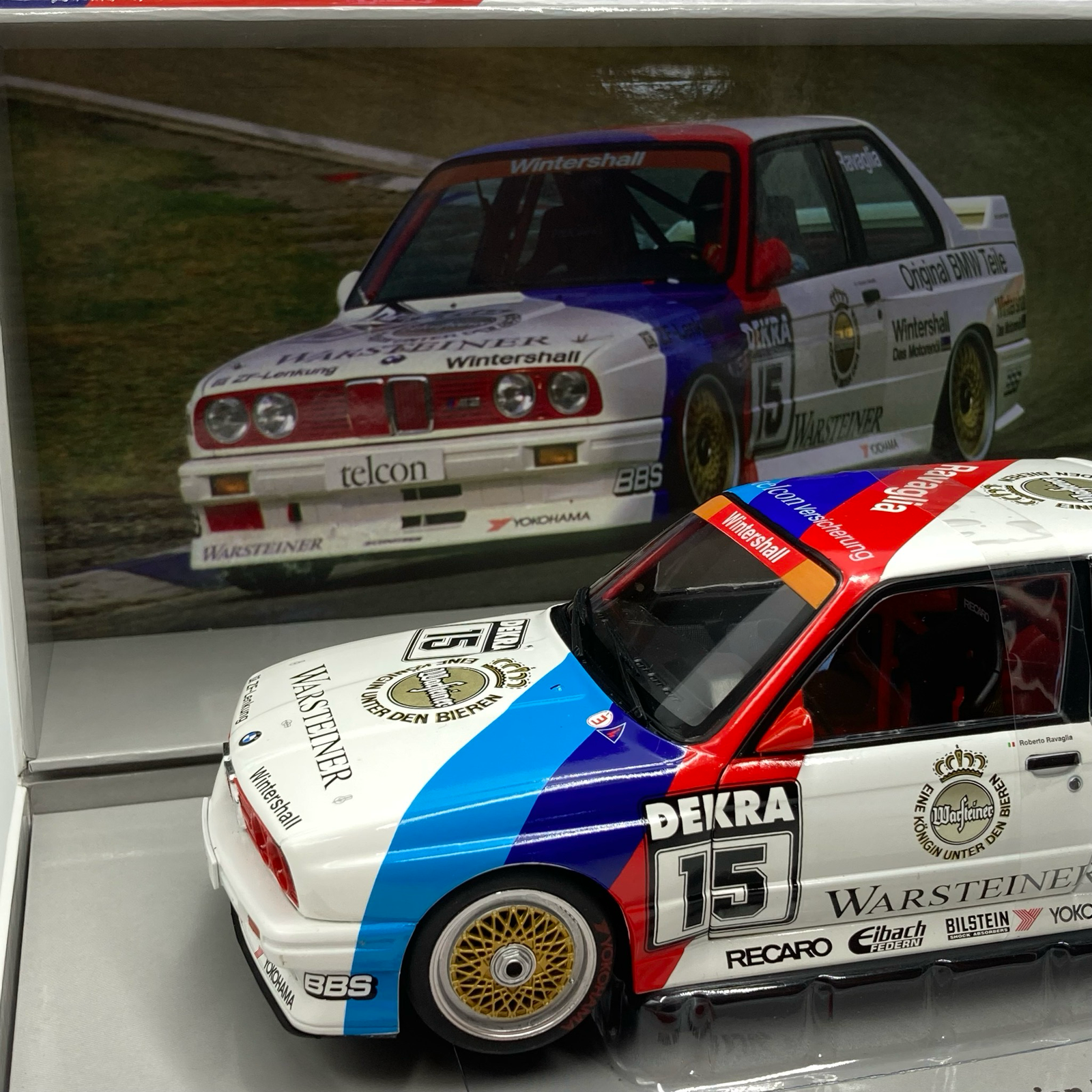 BMW M3 E30 DTM Motorsport #15 R. Ravaglia 1989 – Image 9