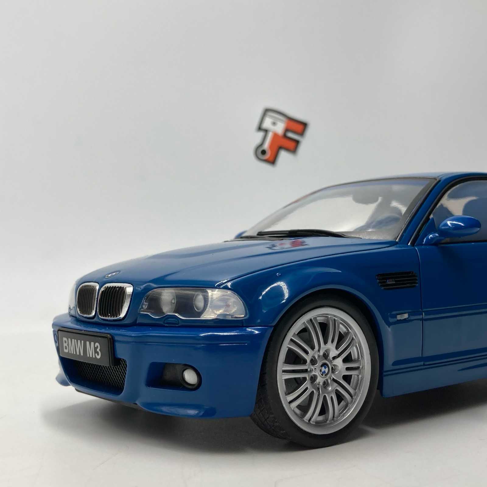Miniature BMW M3 E46 Laguna Seca Blau 2000 vendue en Suisse