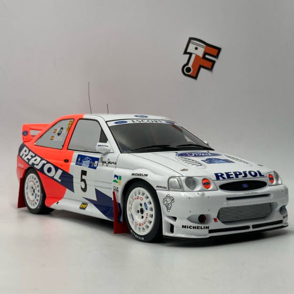 Miniature Ford Escort Cosworth WRC Repsol Acropolis #5 1997 au 1/18 vendue en Suisse