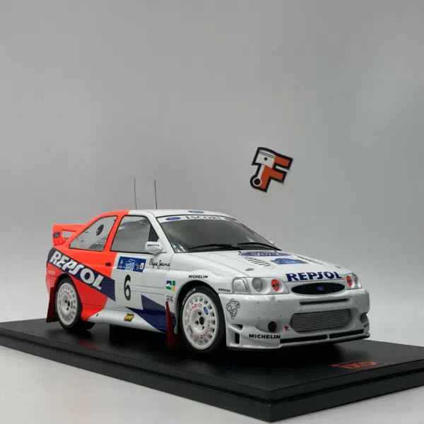 Miniature Ford Escort Cosworth WRC Repsol Acropolis #6 1997 au 1/18 vendue en Suisse