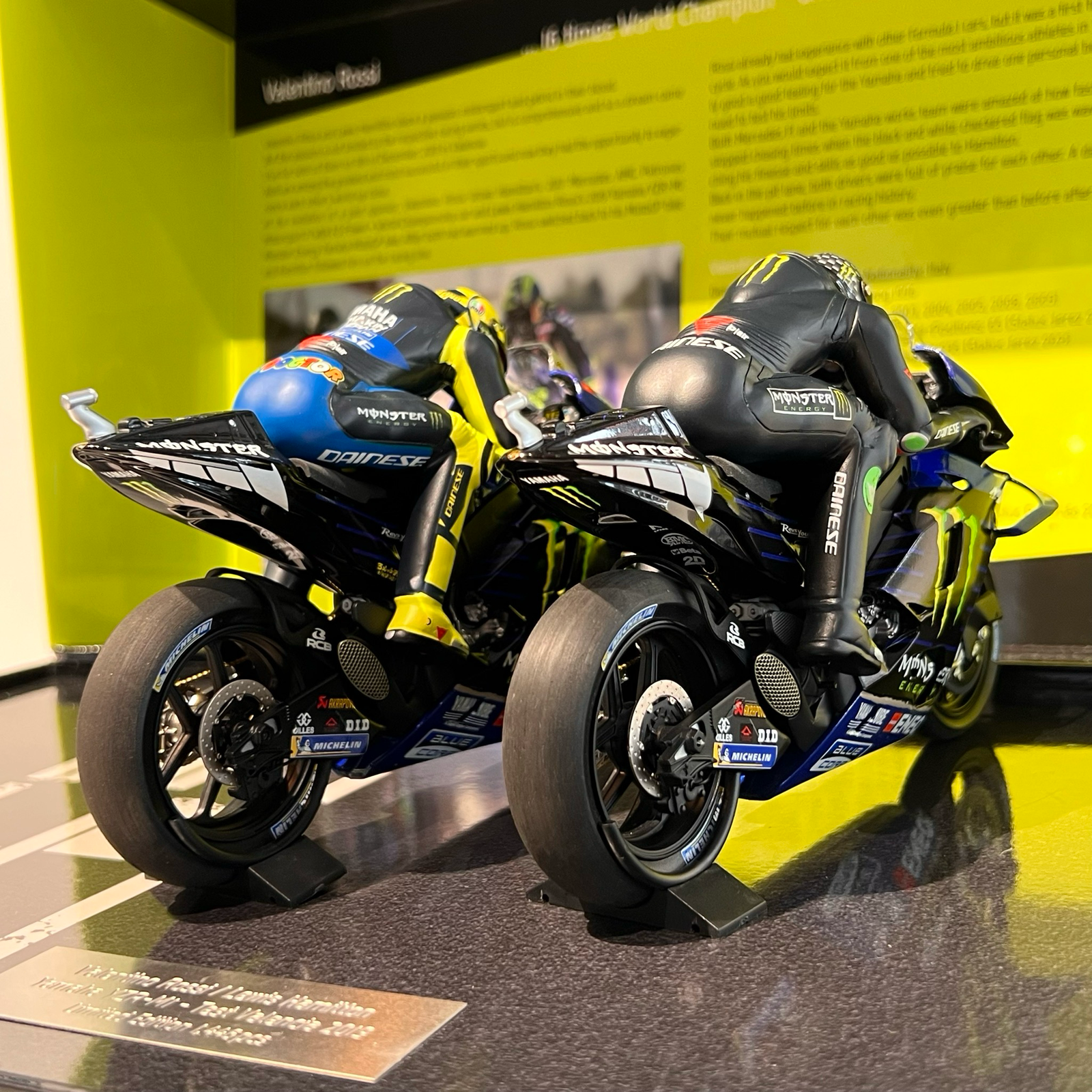 Yamaha YZR-M1 Valentino Rossi / Lewis Hamilton Test Valencia 2019 – Image 4