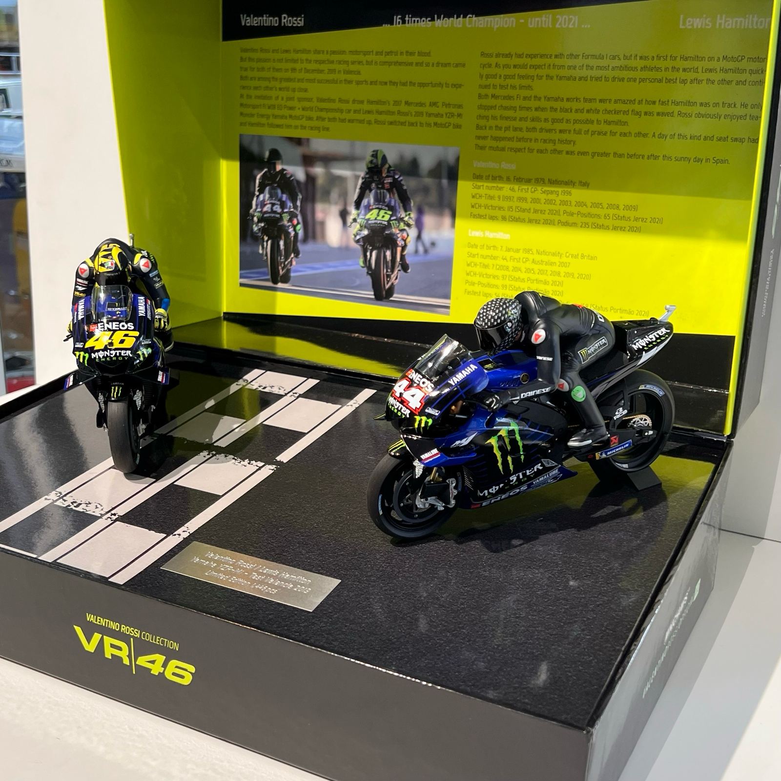 Yamaha YZR-M1 Valentino Rossi / Lewis Hamilton Test Valencia 2019 – Image 5