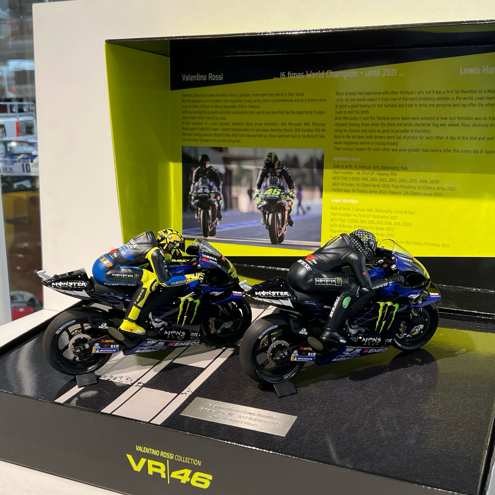 Yamaha YZR-M1 Valentino Rossi / Lewis Hamilton Test Valencia 2019 – Image 6