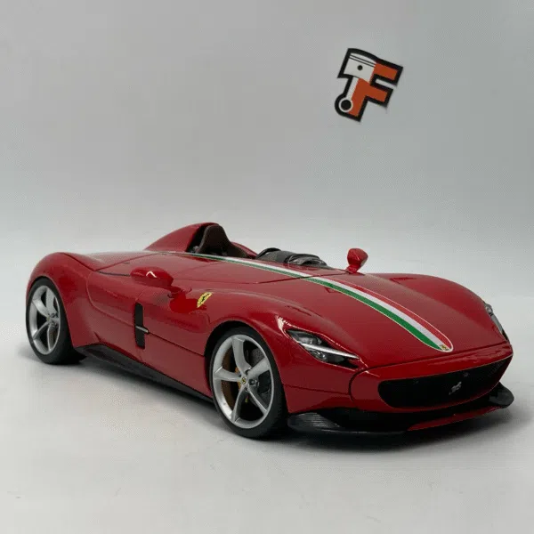 Miniature Ferrari Monza SP1 2019 échelle 1/18 vendue en Suisse par Frakaxessoires.