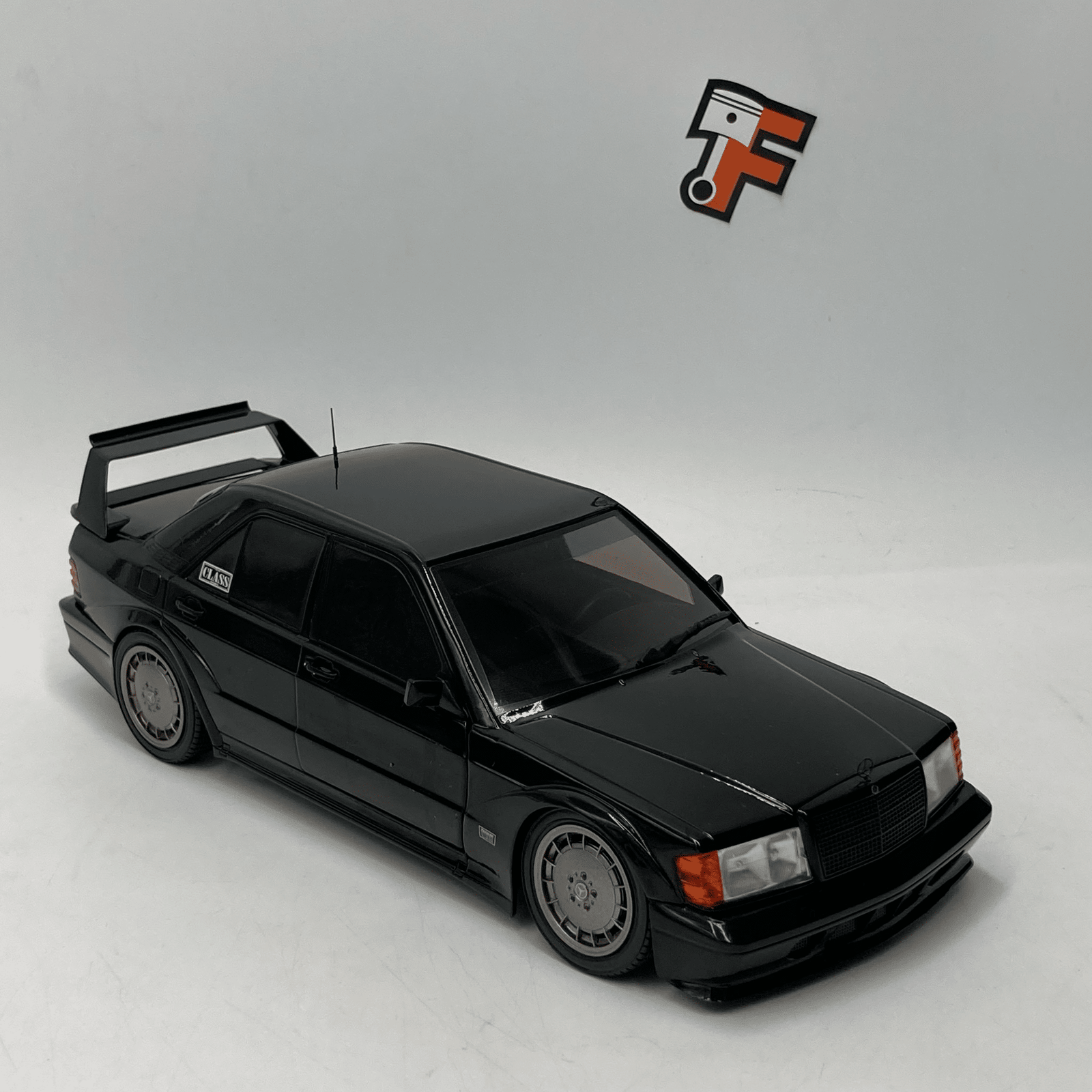Mercedes 190 EVO II Black Solido Works 1990 – Image 8