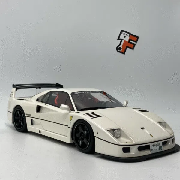 Miniature Ferrari F40 LBWK White GT Spirit GT379 1/18 vendue en Suisse