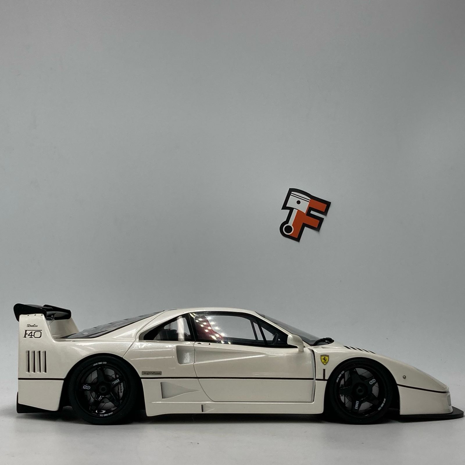Ferrari F40 LBWK White – Image 2