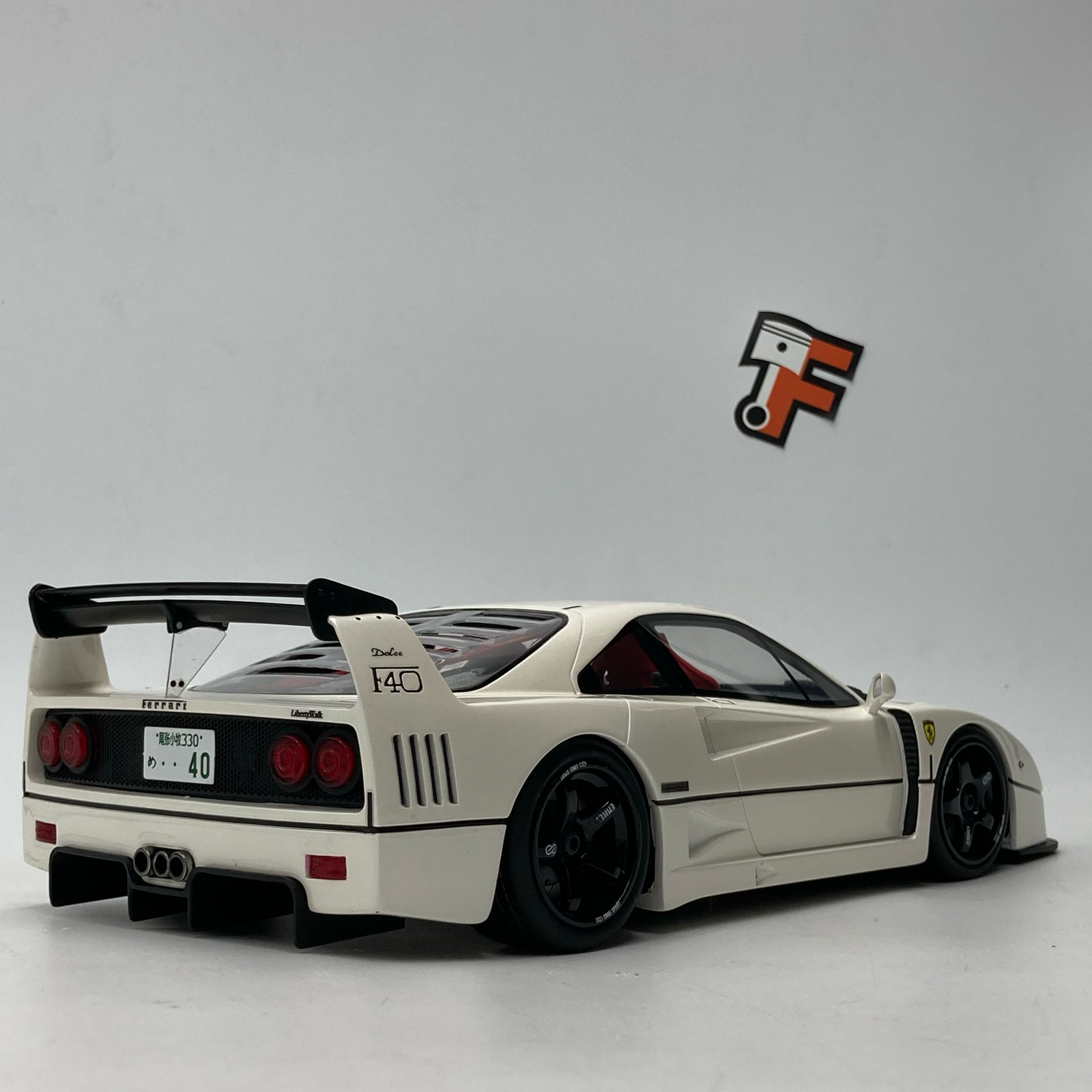 Ferrari F40 LBWK White – Image 3