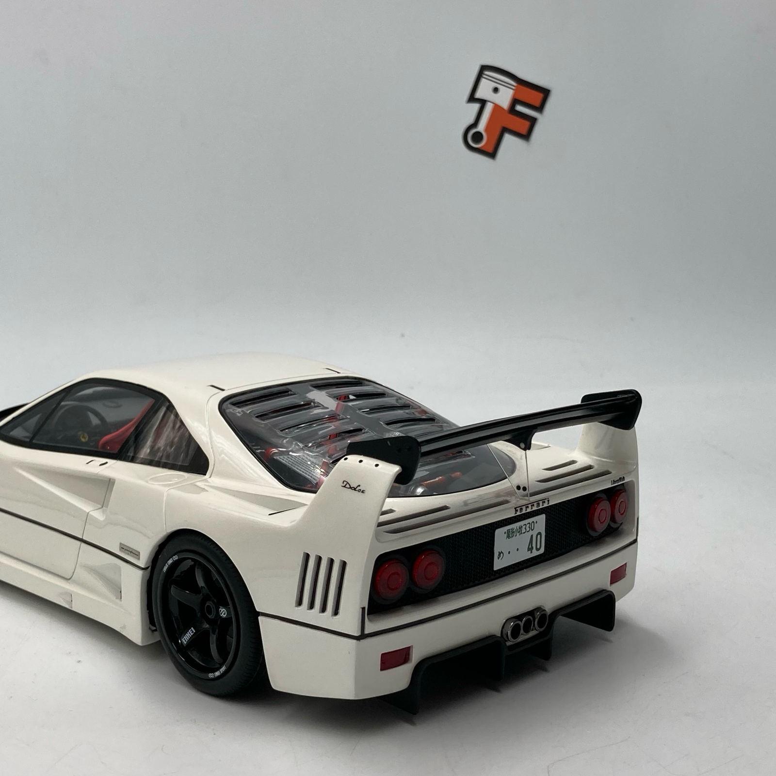 Ferrari F40 LBWK White – Image 7