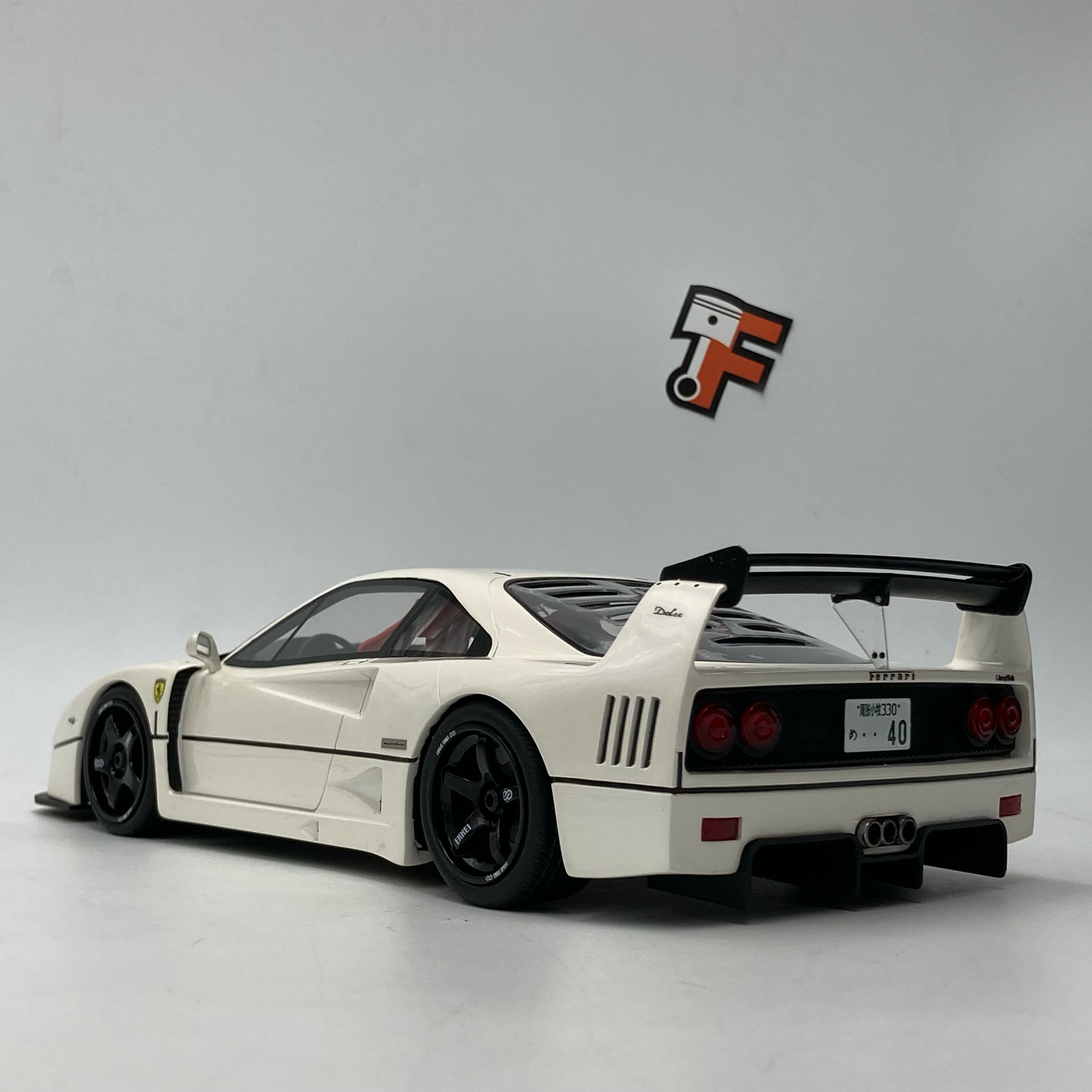 Ferrari F40 LBWK White – Image 4