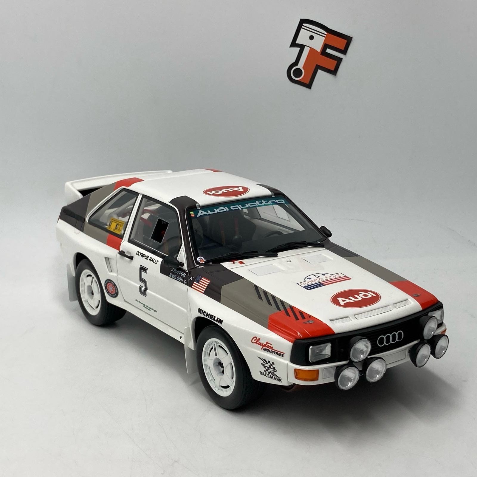 Audi Quattro Sport Olympus Rally 1986 – Image 4