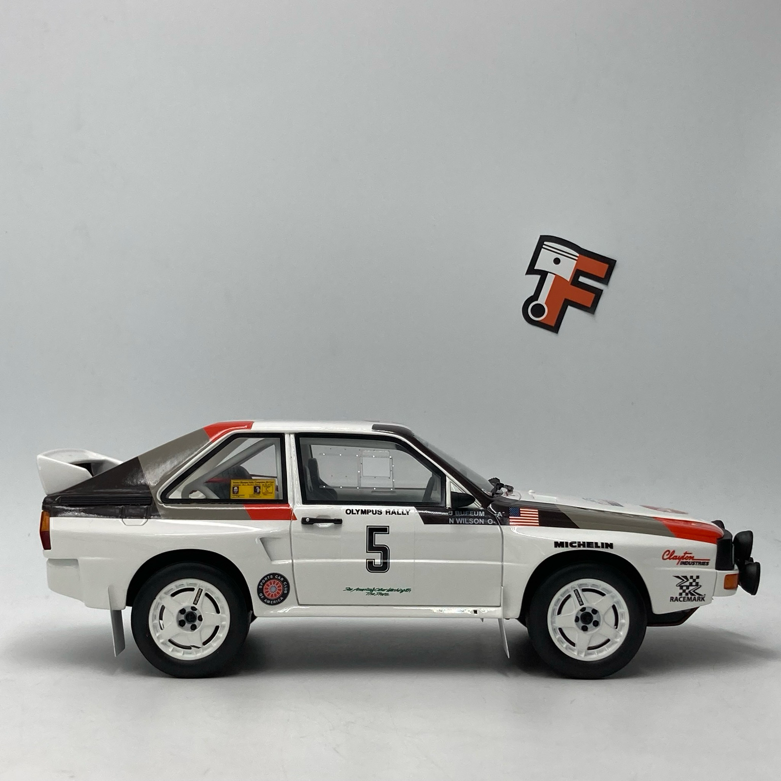 Audi Quattro Sport Olympus Rally 1986 – Image 9