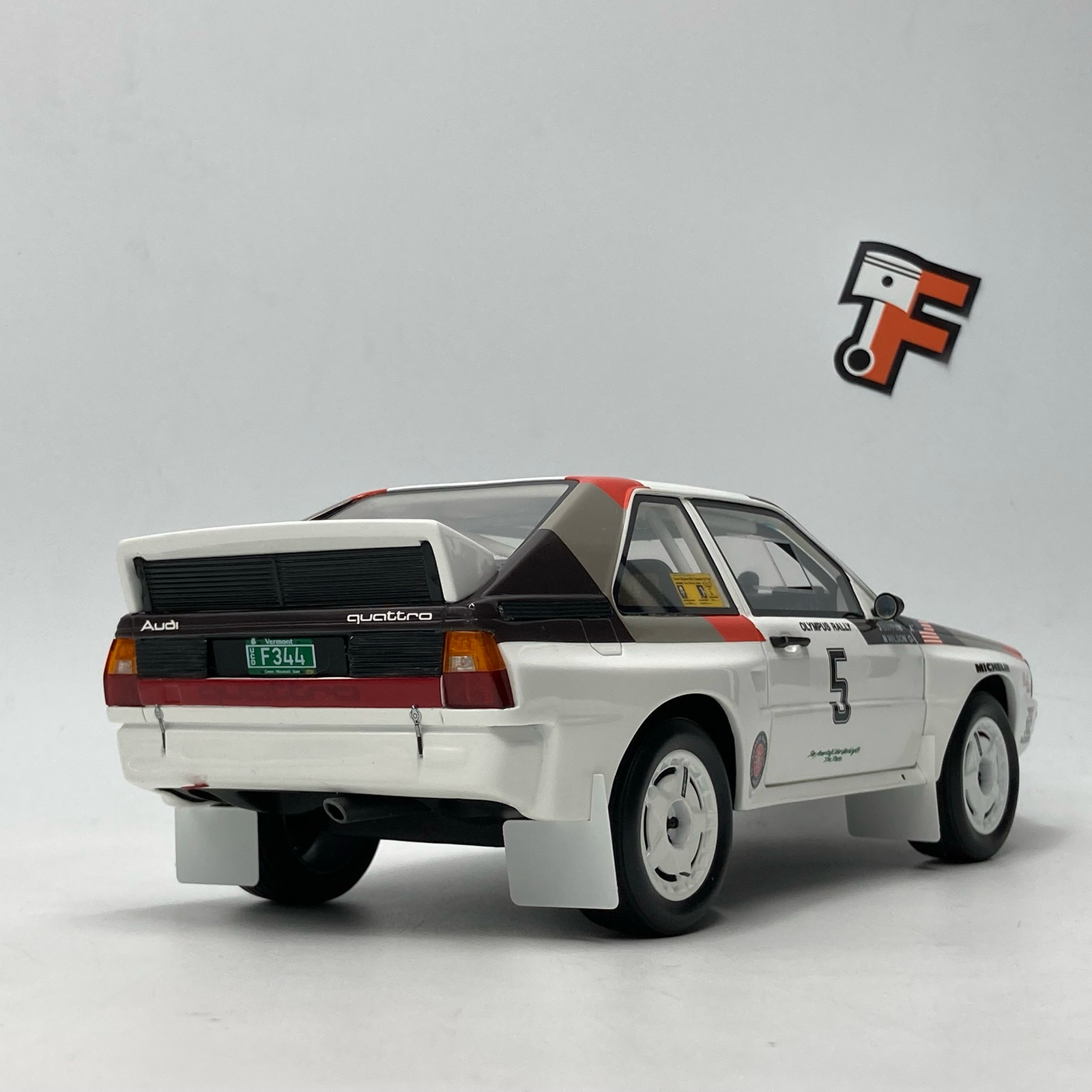 Audi Quattro Sport Olympus Rally 1986 – Image 2