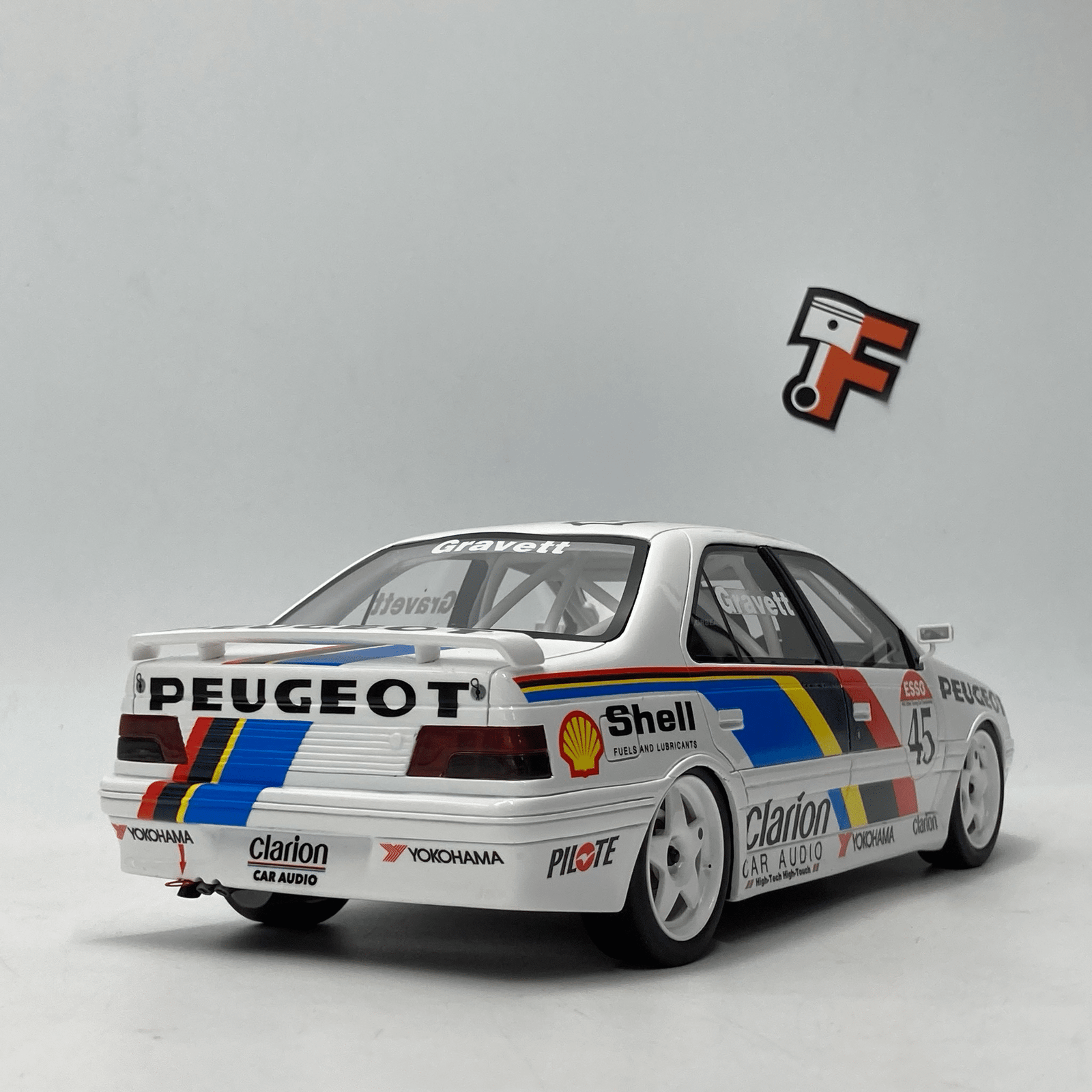 Miniature Peugeot 405 MI16 BTCC 1992 1/18 vendue en Suisse