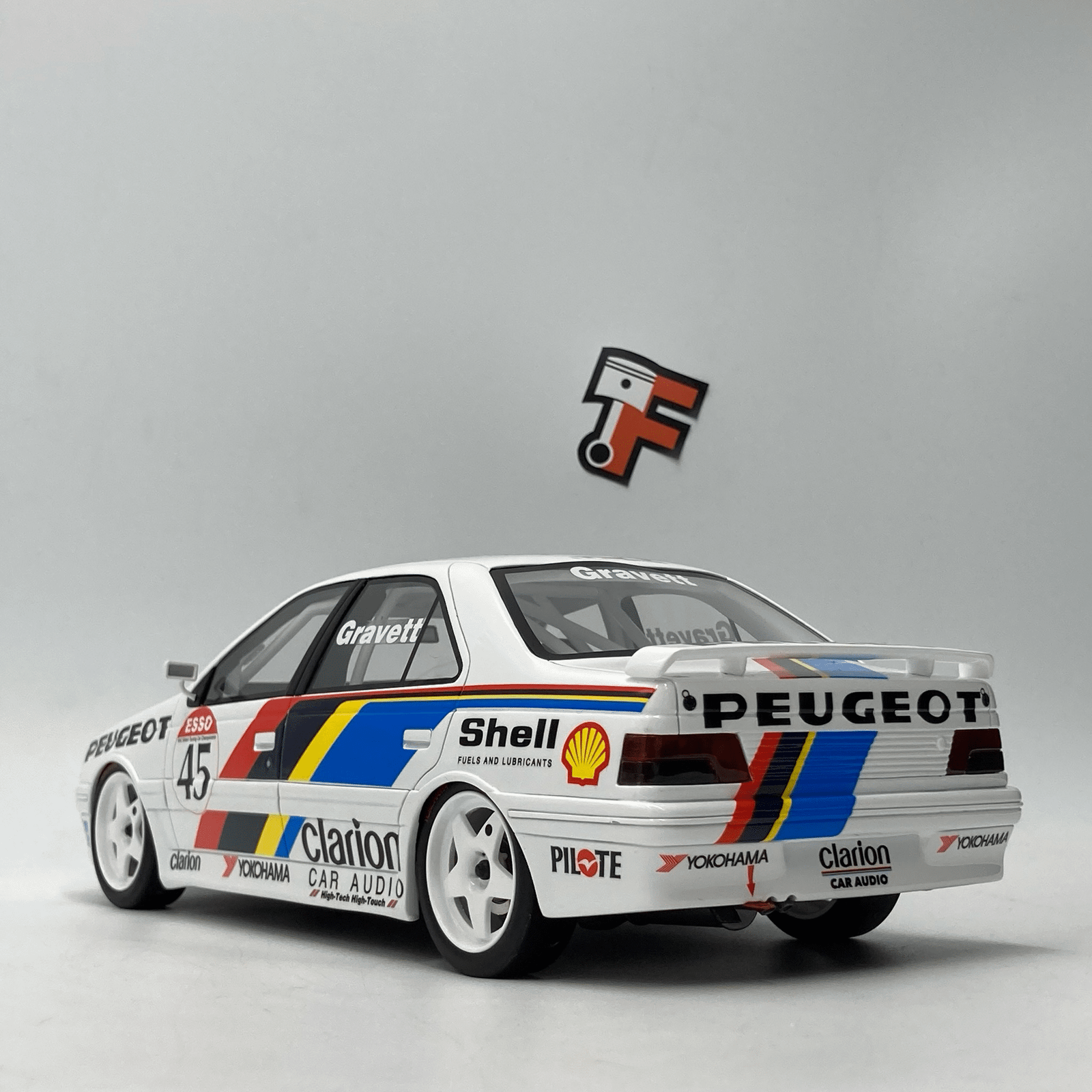 Miniature Peugeot 405 MI16 BTCC 1992 1/18 vendue en Suisse