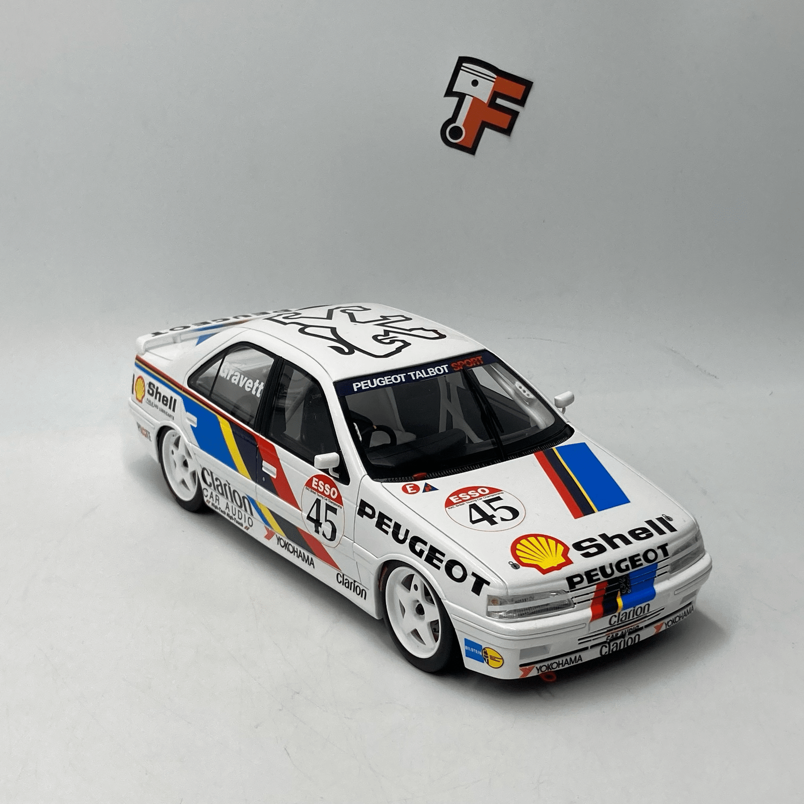 Miniature Peugeot 405 MI16 BTCC 1992 1/18 vendue en Suisse
