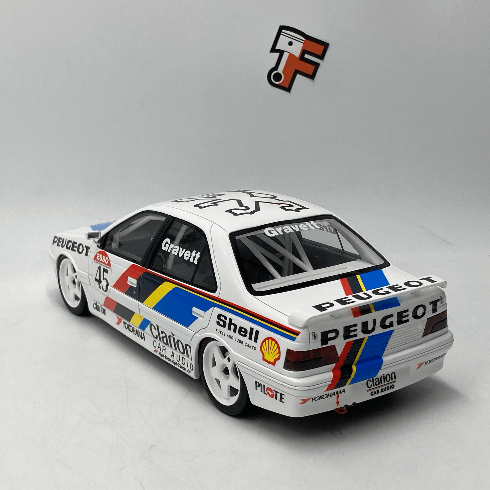 Miniature Peugeot 405 MI16 BTCC 1992 1/18 vendue en Suisse