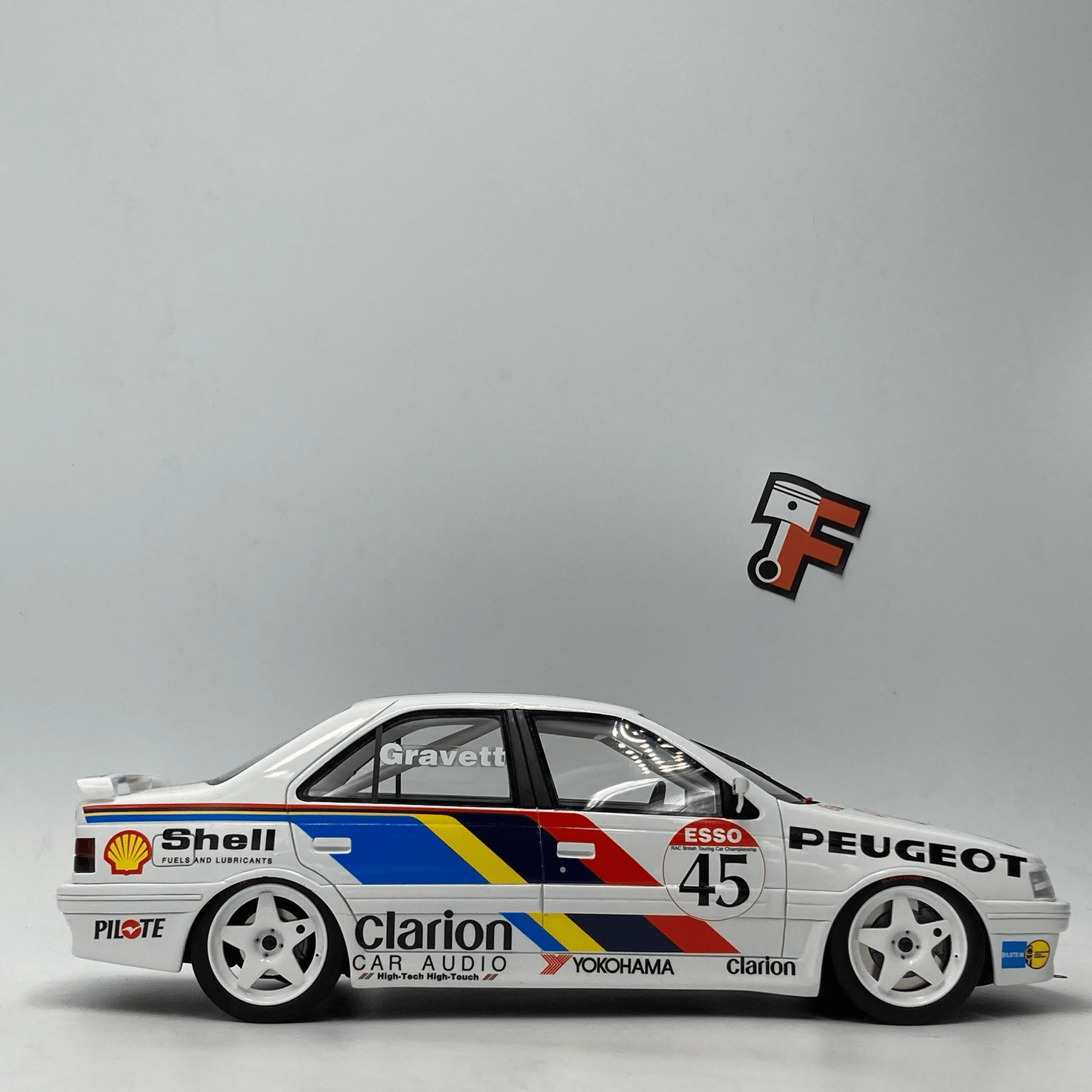 Miniature Peugeot 405 MI16 BTCC 1992 1/18 vendue en Suisse