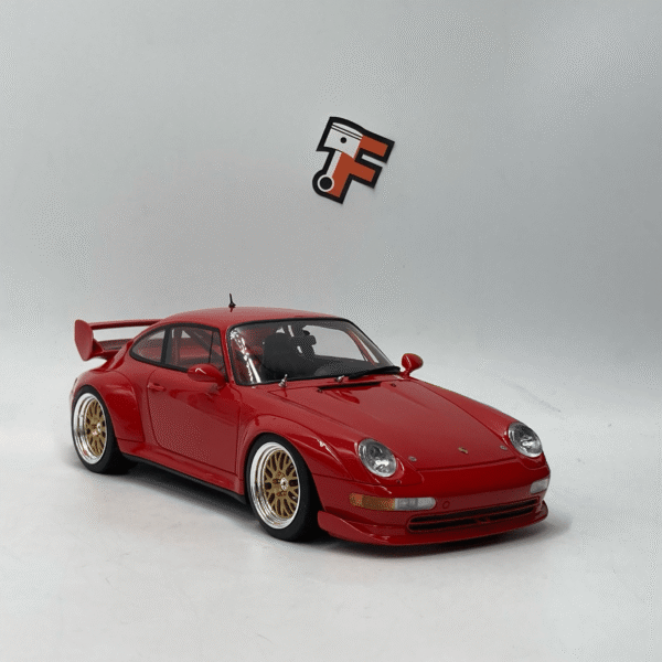 Miniature Porsche 911 993 3.8 RSR 1996 rouge GT Spirit 1/18 édition limitée vendue en Suisse