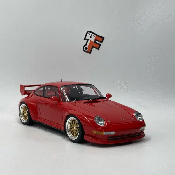 Miniature Porsche 911 993 3.8 RSR 1996 rouge GT Spirit 1/18 édition limitée vendue en Suisse