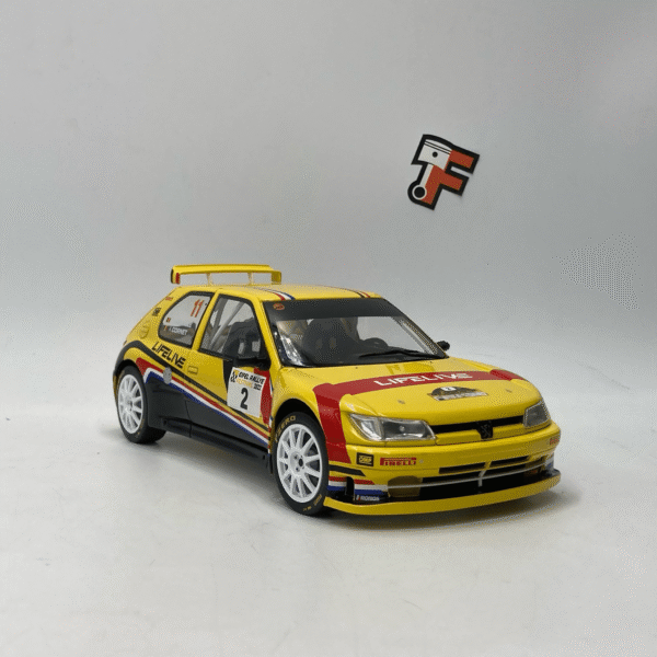 Miniature Peugeot 306 Maxi Neuville Eifel Rally 2022 Solido 1/18 vendue en Suisse
