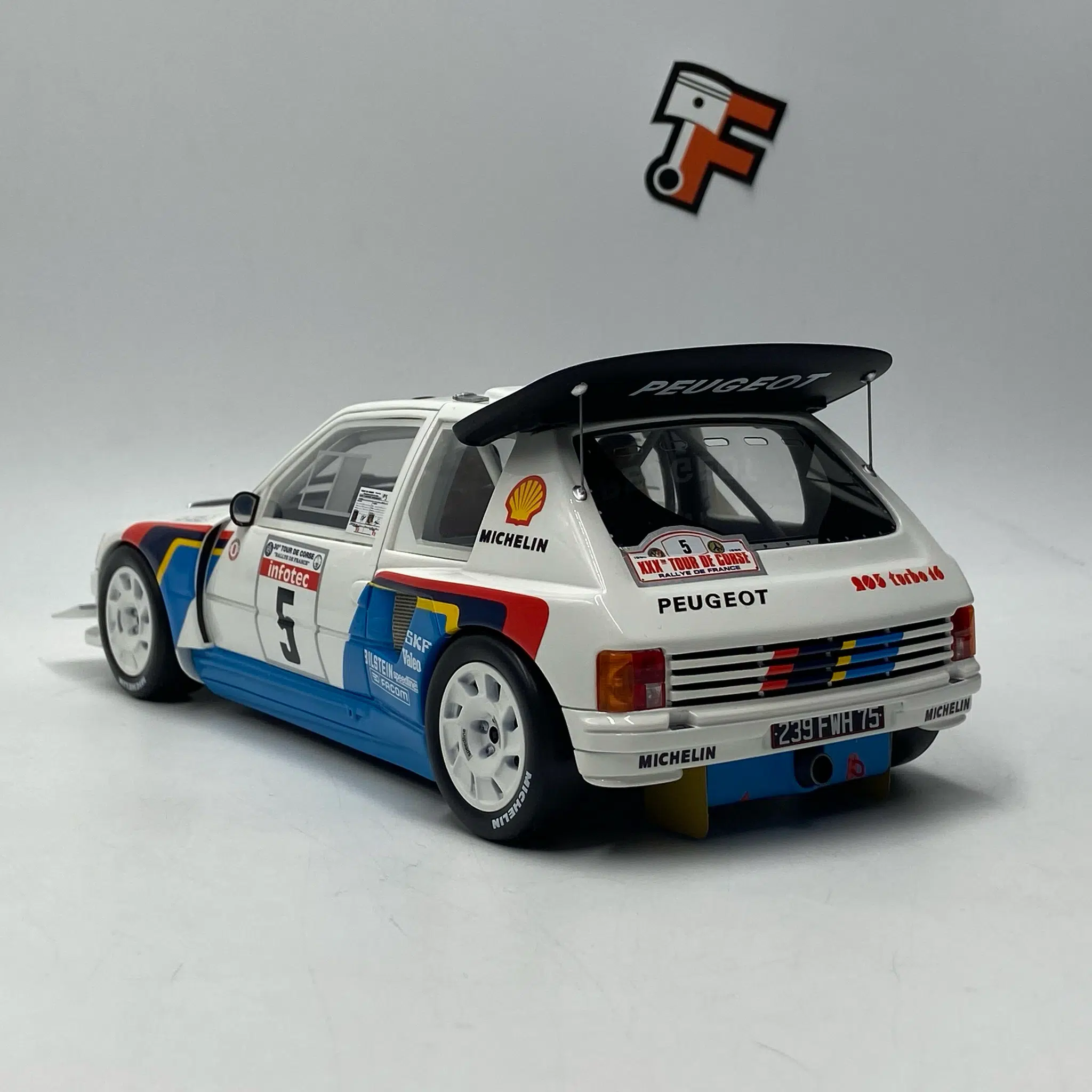 Pack Peugeot 205 T16 EVO 2 Tour De Corse 1986 – Image 9