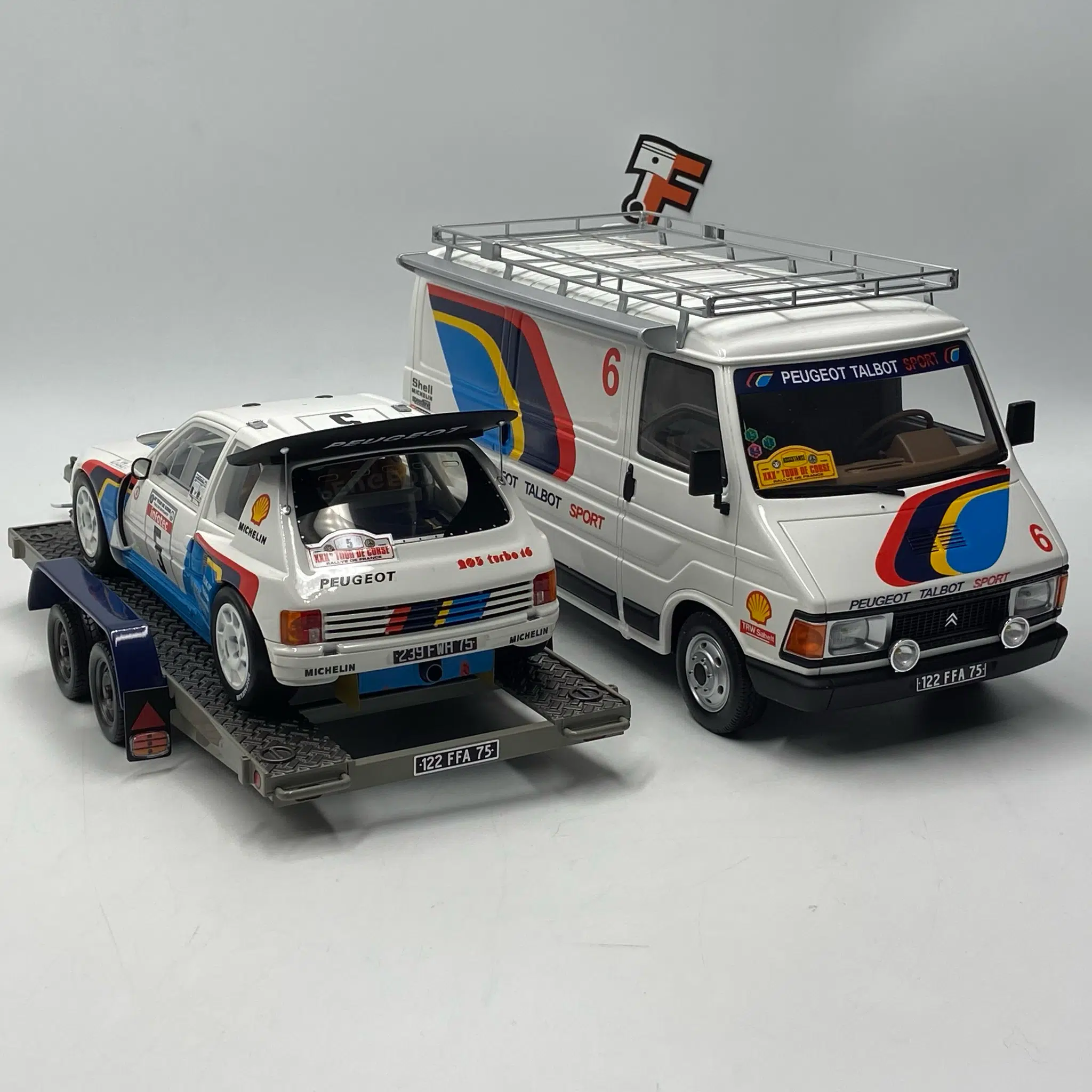 Pack Peugeot 205 T16 EVO 2 Tour De Corse 1986 – Image 2