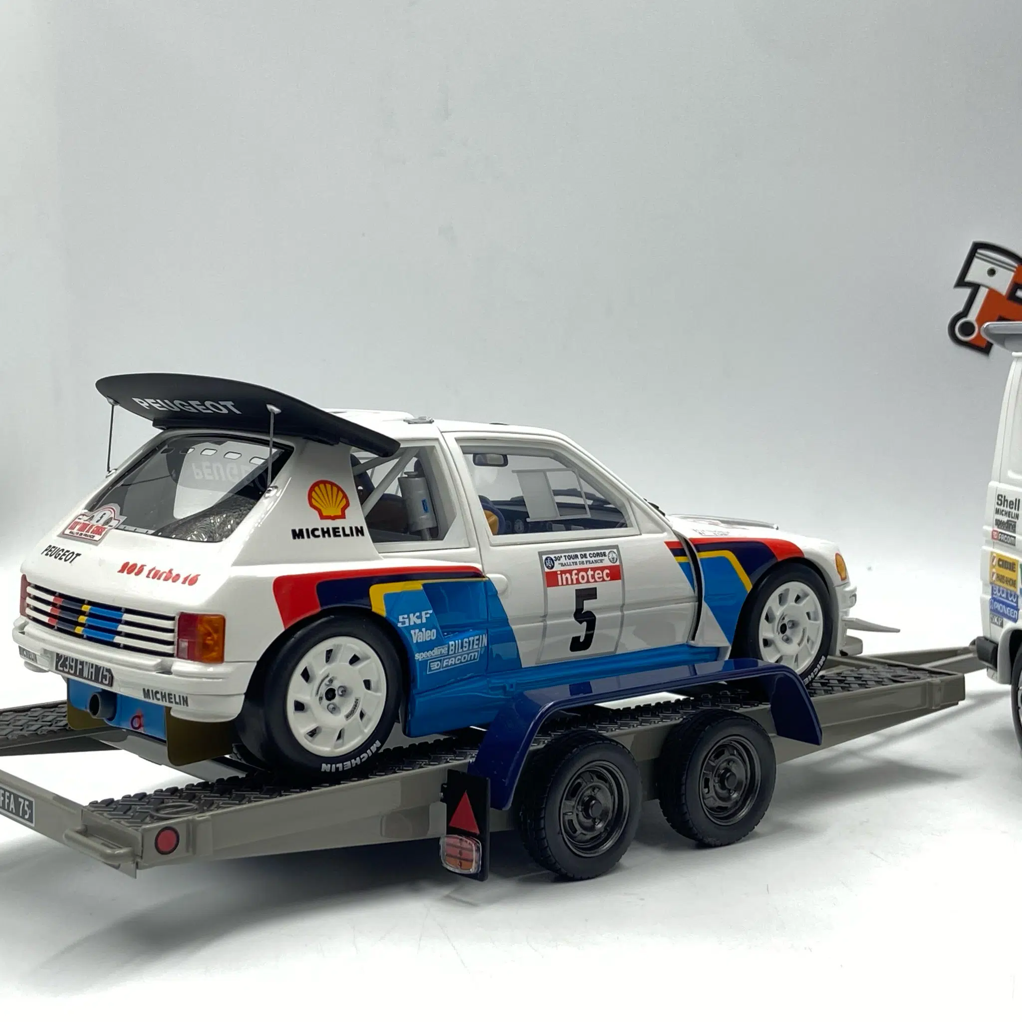 Pack Peugeot 205 T16 EVO 2 Tour De Corse 1986 – Image 7